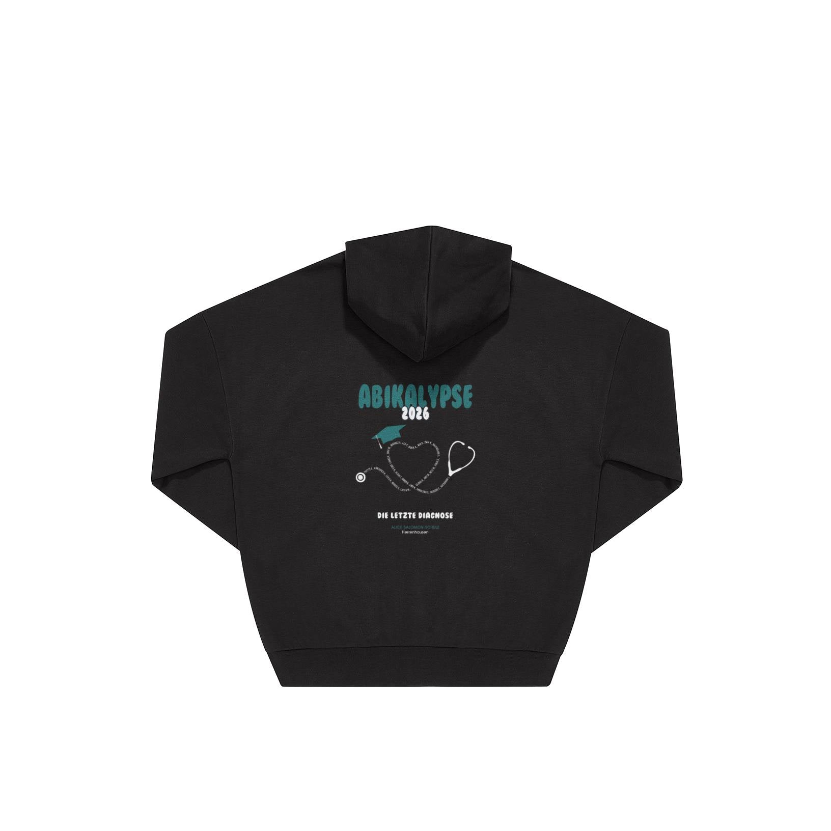 ASS Herrenhausen AK26 Organic Oversized Zip Hoodie (B&C)