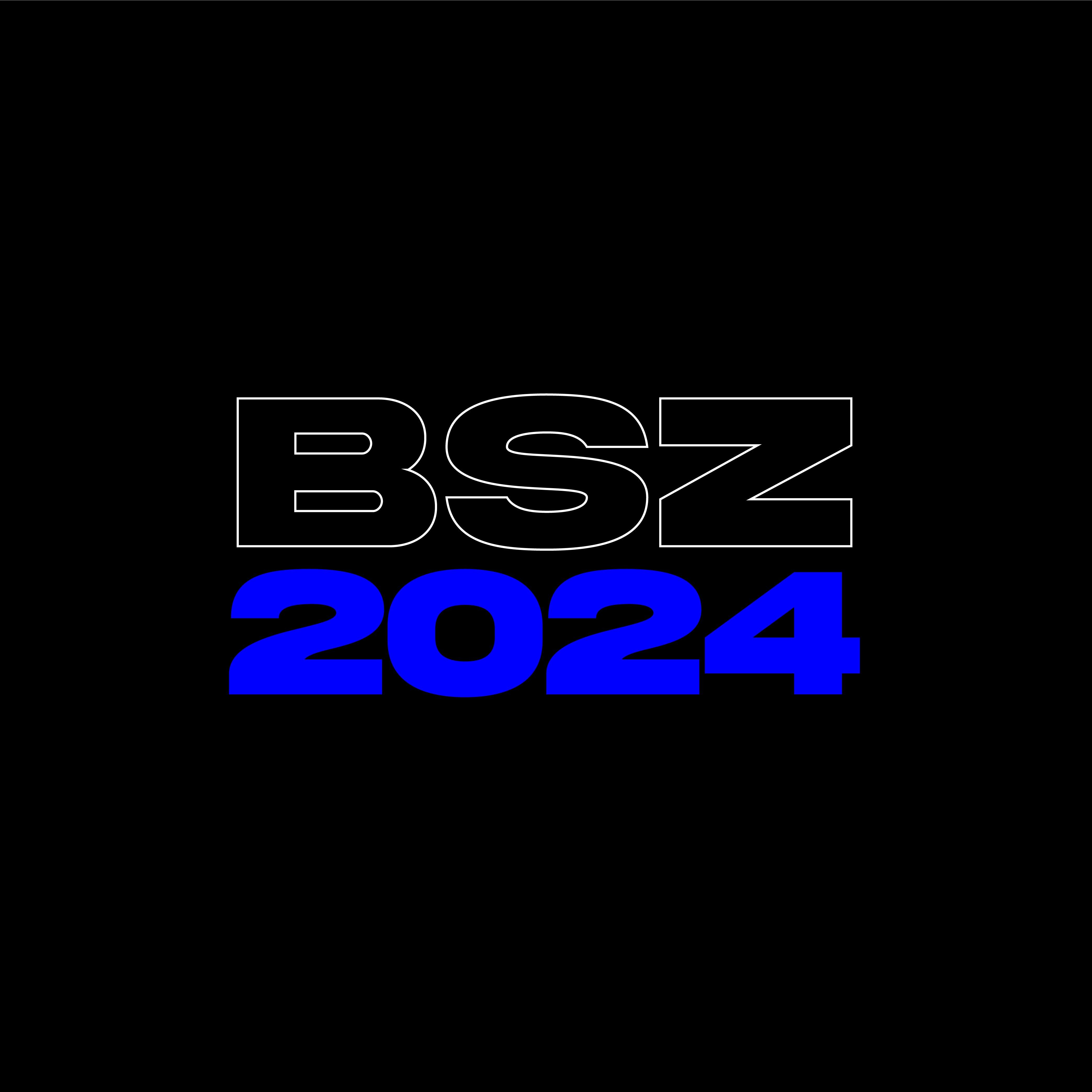 BSZ Dresden sticker round 9.5 cm x 9.5 cm