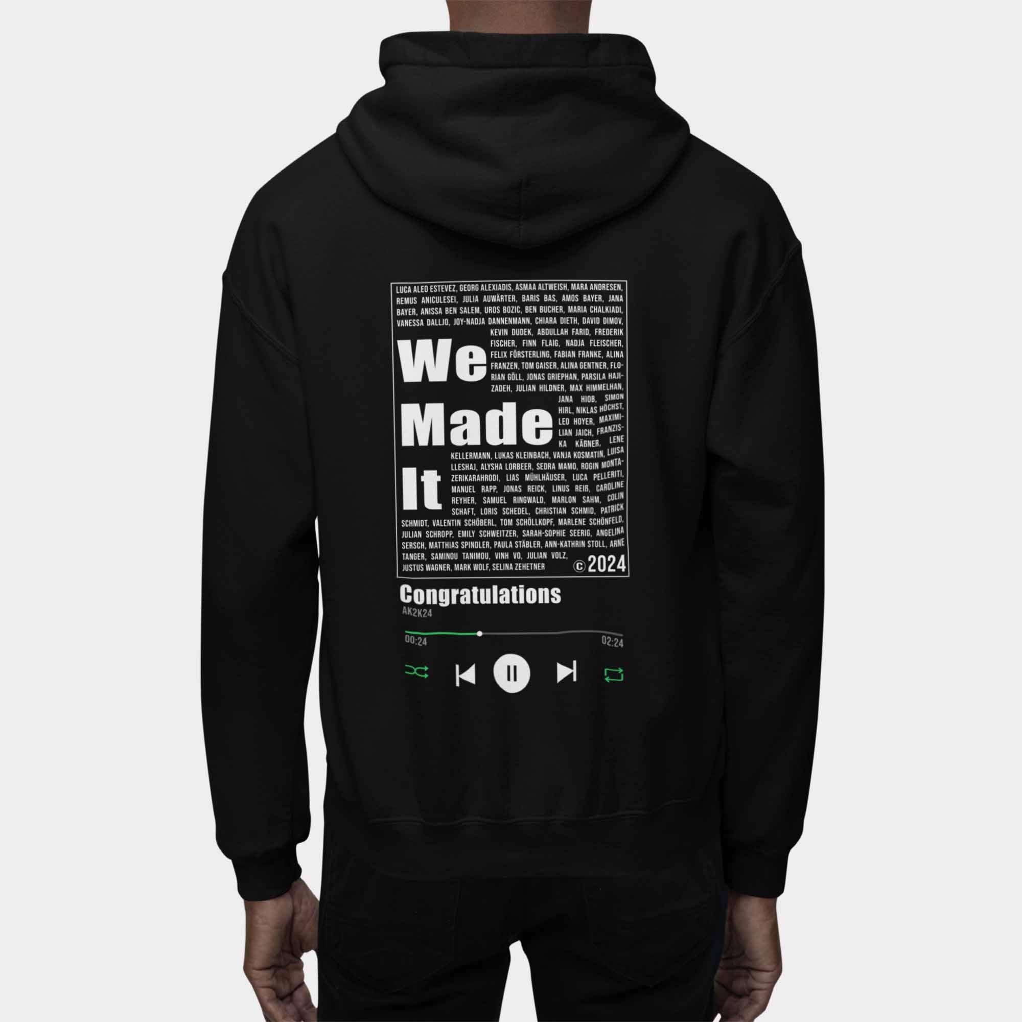 FHG Göppingen  We Made It AK Motto Organic Regular Hoodie (280GSM)