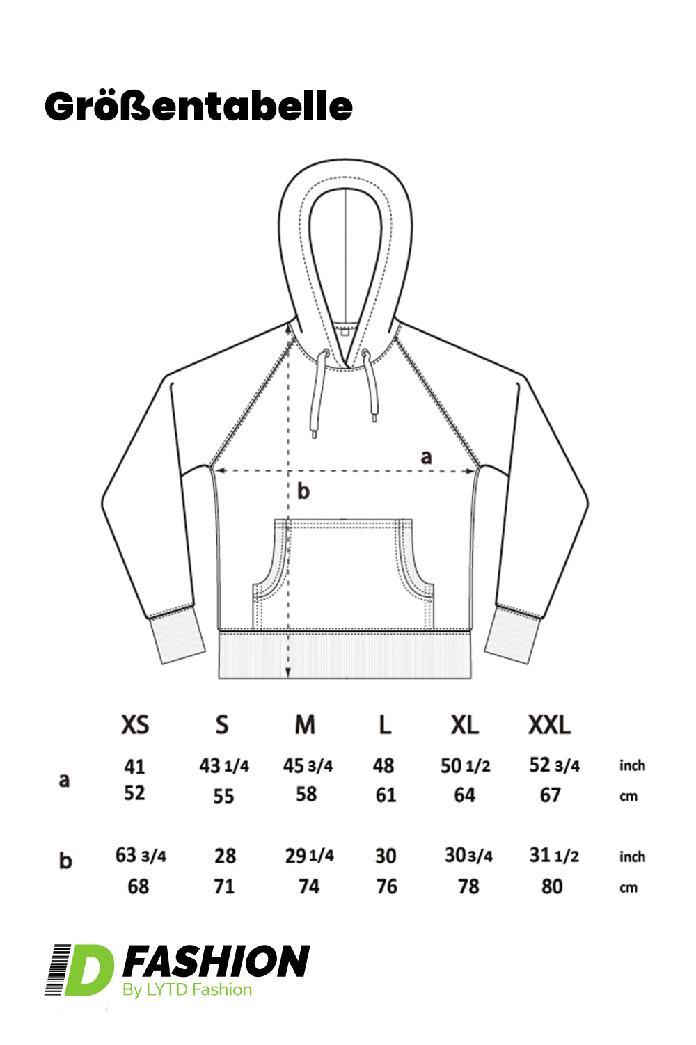 FS60P Unisex Regular Organic FairTrade Hoodie