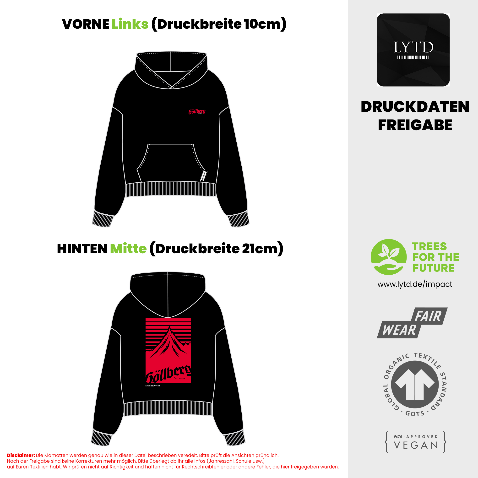 G-TECH Engineering Organic Oversized Hoodie