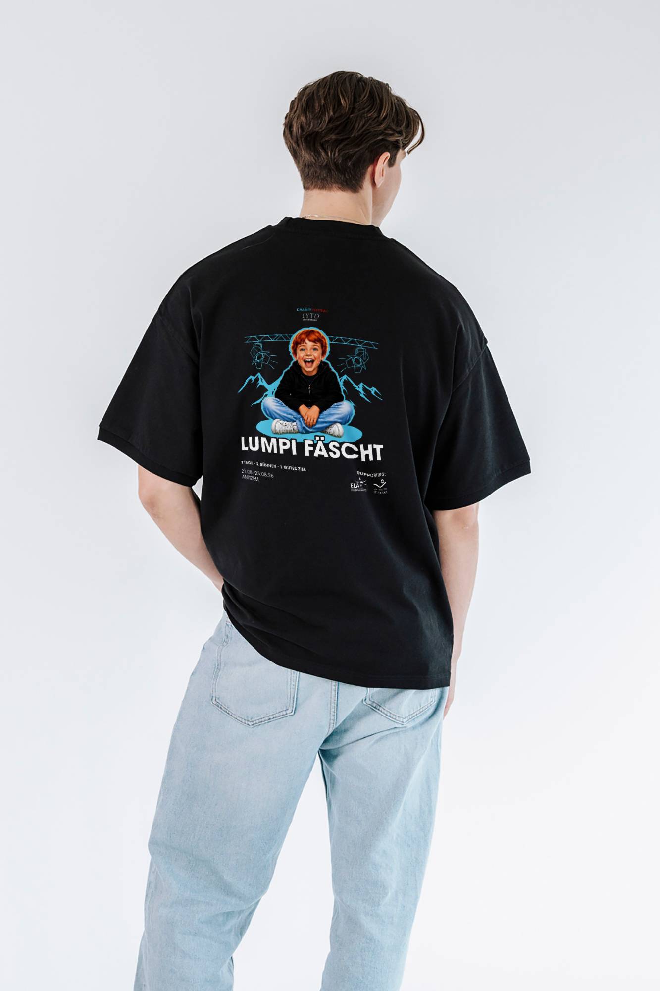 Lumpi Fäscht - HvO26-Q3 Organic Fair Heavy Oversized T-Shirt (LYTD)