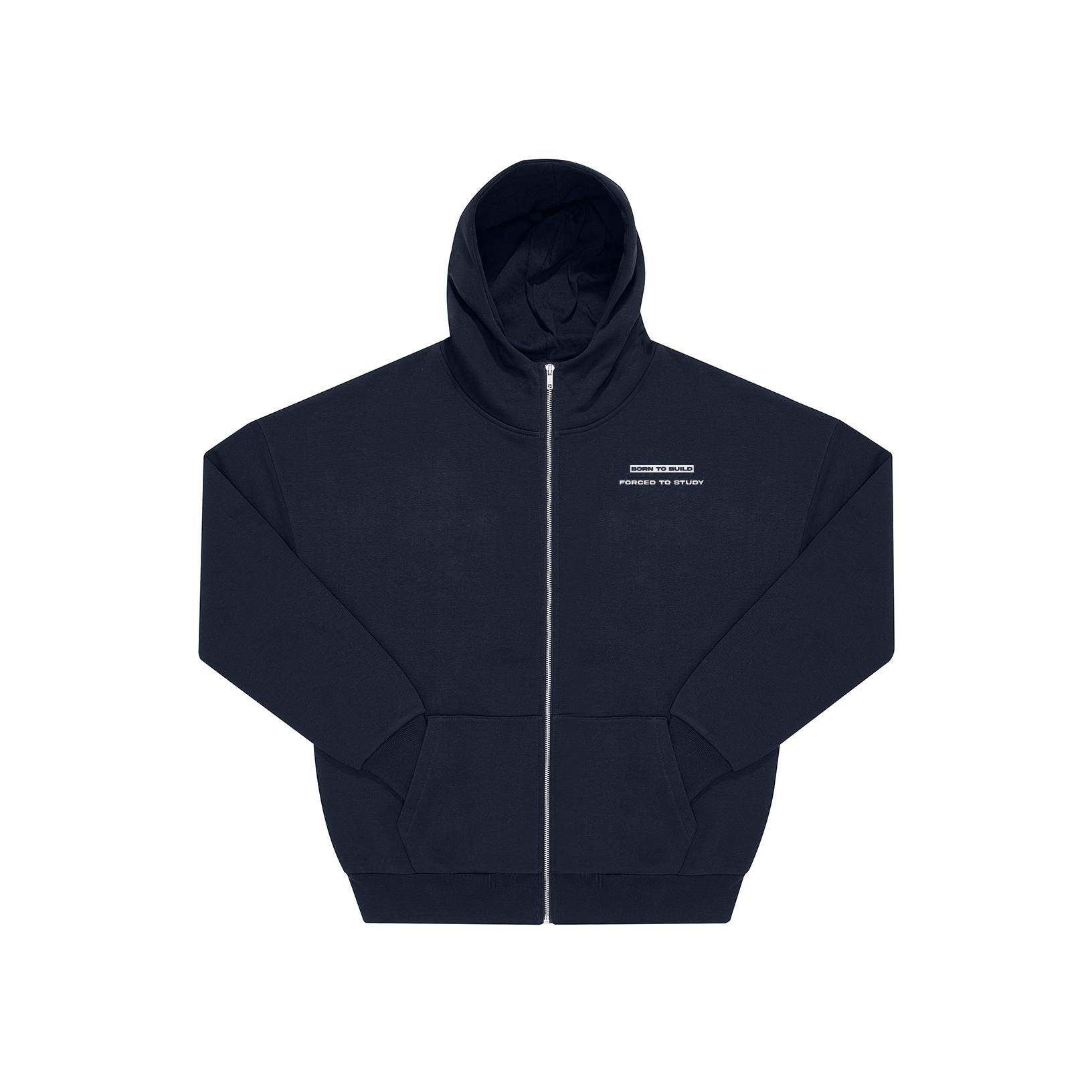 HTL Rankweil Organic Oversized Zip Hoodie (B&C)