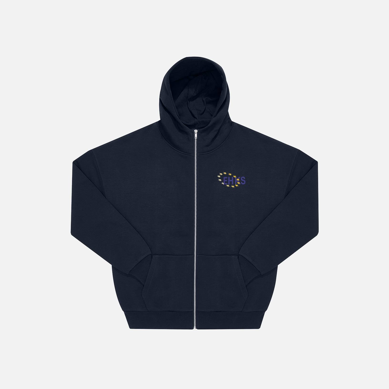 EHK Neumünster Organic Oversized Zip Hoodie (B&C)