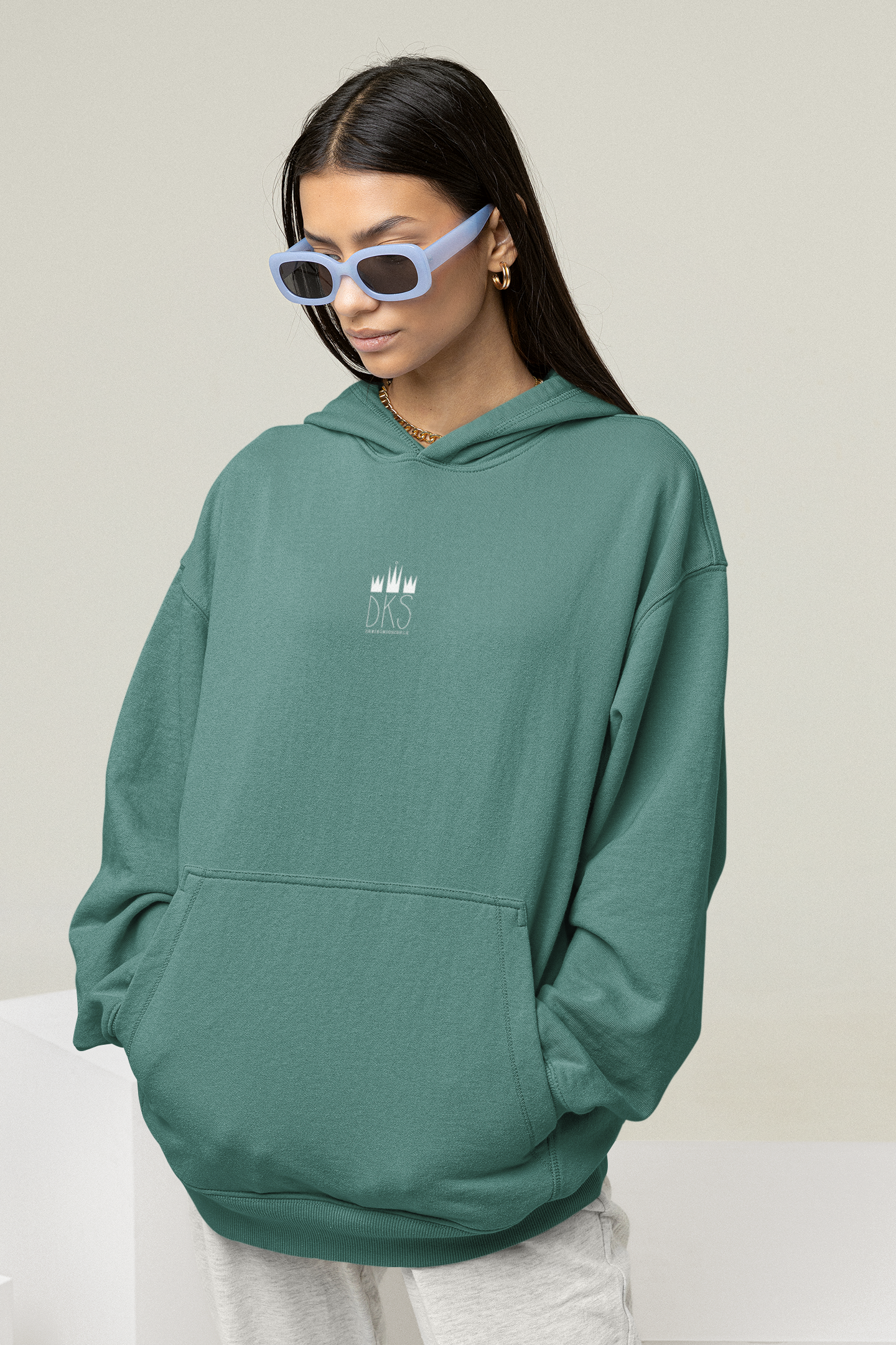 DKS Dresden AK25 Organic Oversized Hoodie (Neutral)