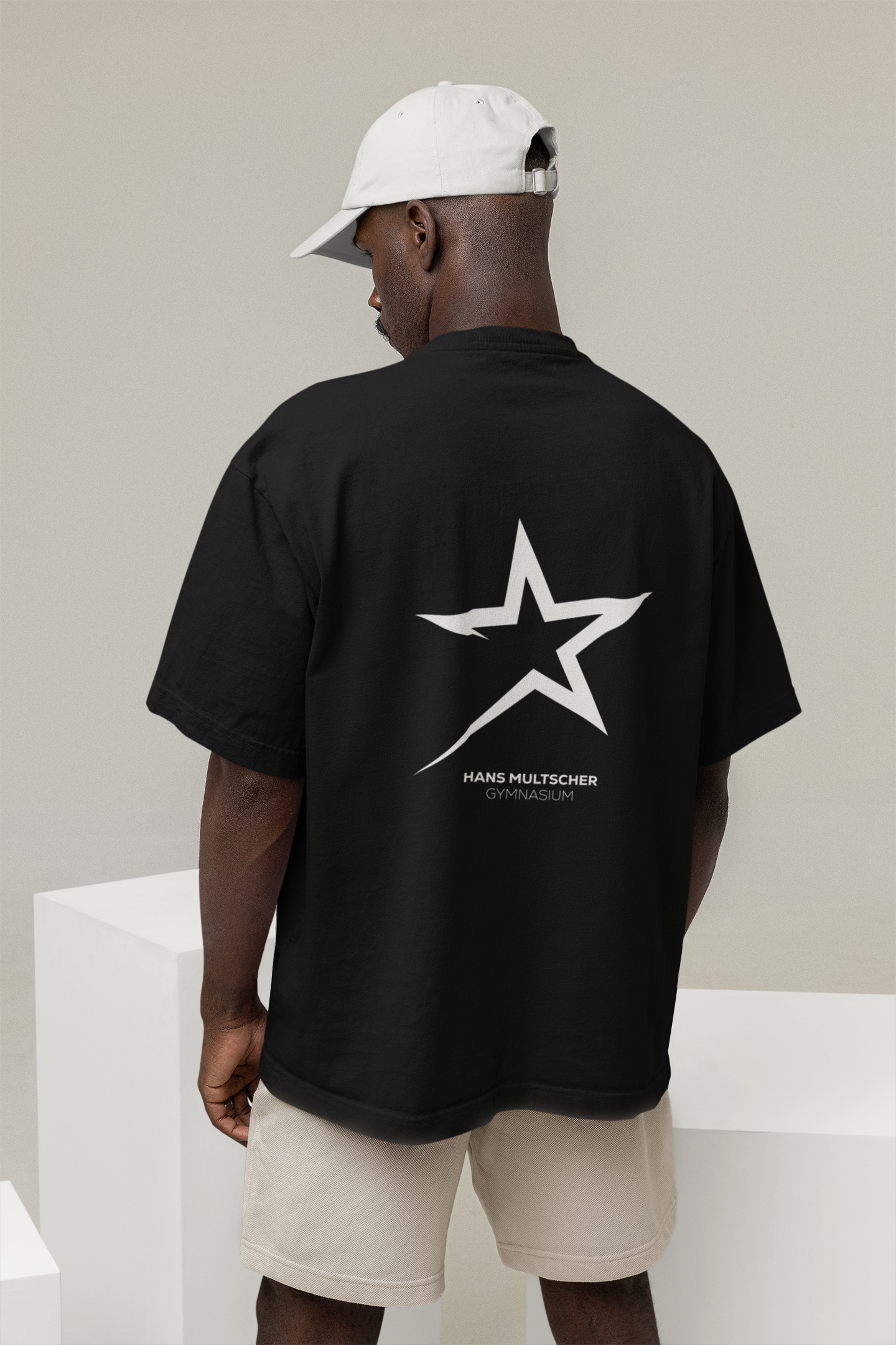 HMG Leutkirch Schulkollektion Organic Oversized T-Shirt