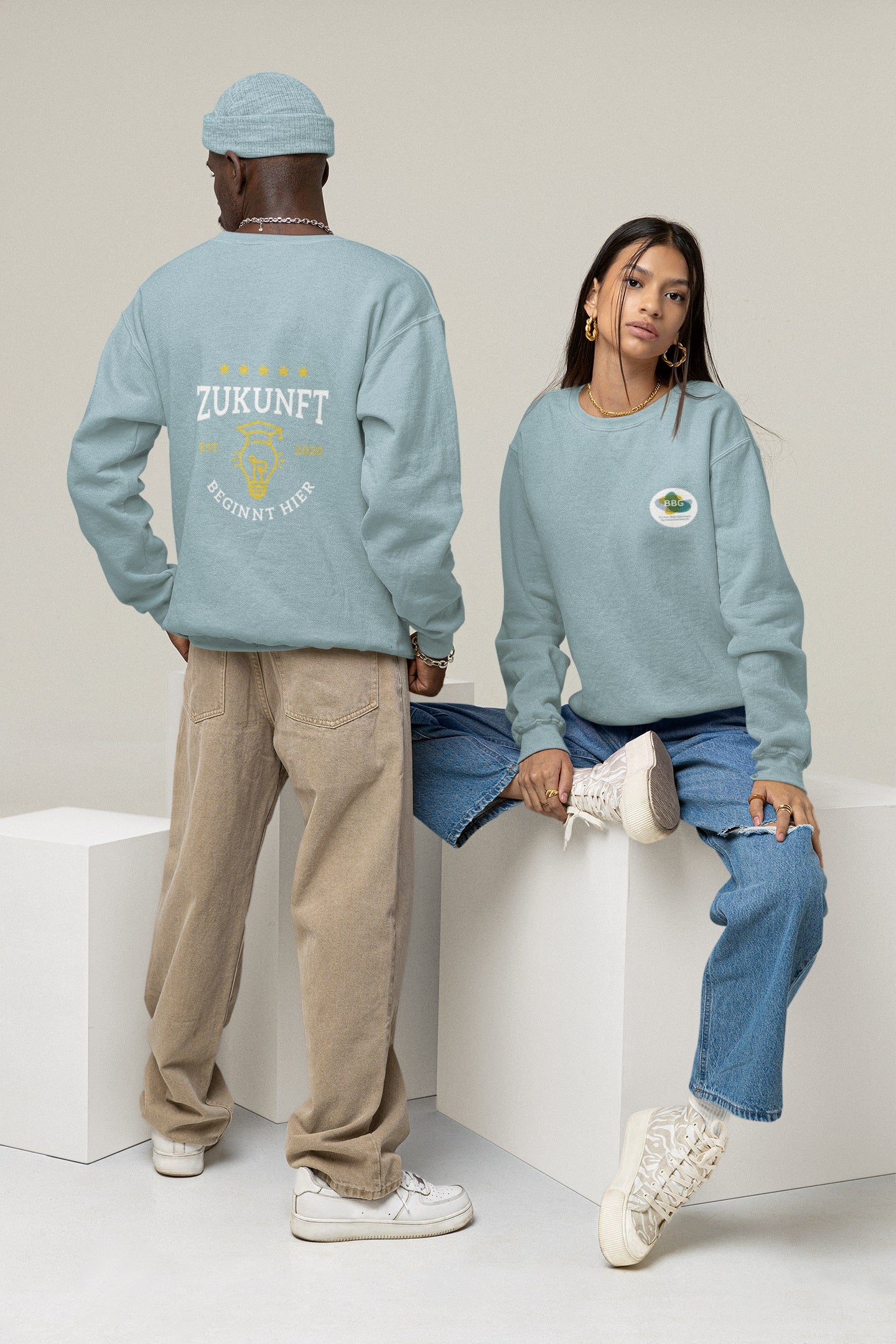 BBG Berlin V2 Organic Fair Regular Sweatshirt (B&C)