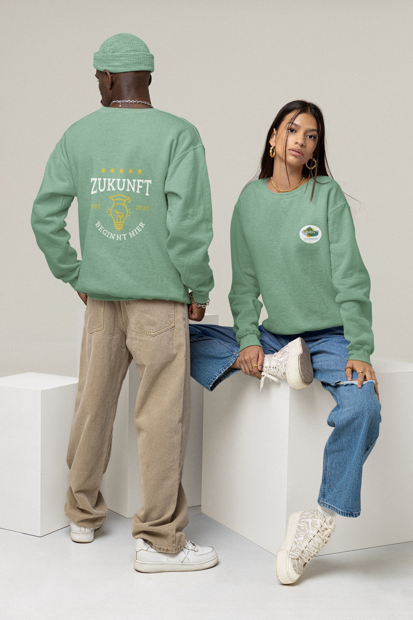 BBG Berlin V2 Organic Fair Regular Sweatshirt (B&C)