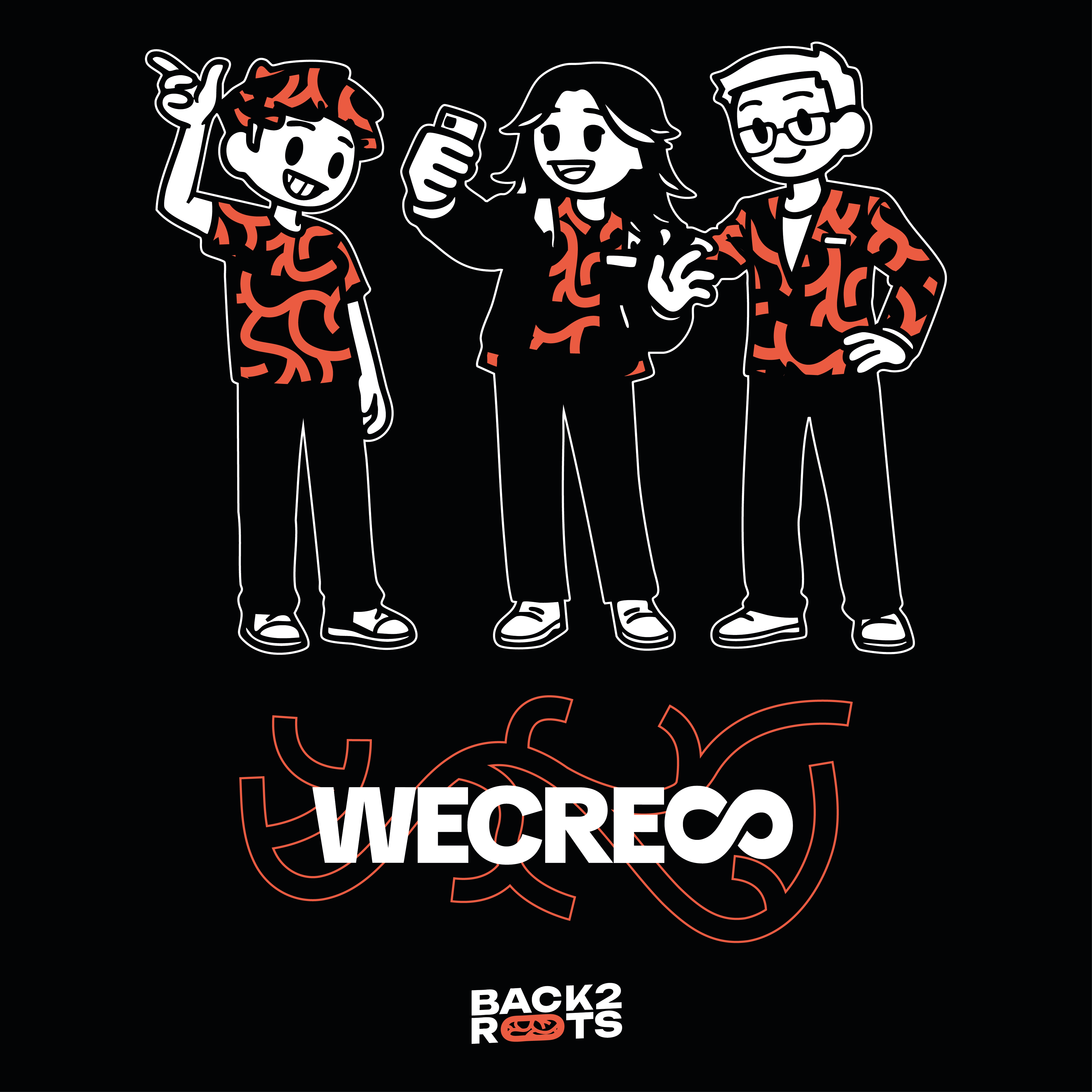 Back2Roots (TEAM) Men Organic Regular T-Shirt 190gsm