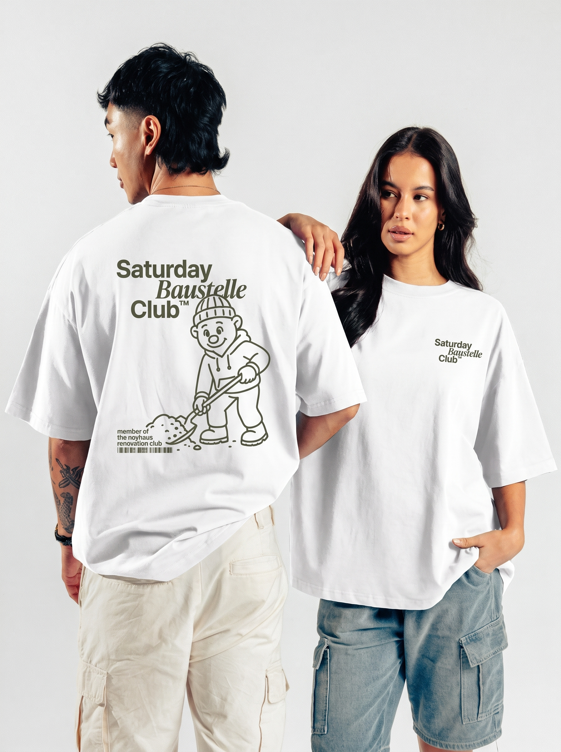 noyhaus B2B-26-001 Organic Oversized T-Shirt