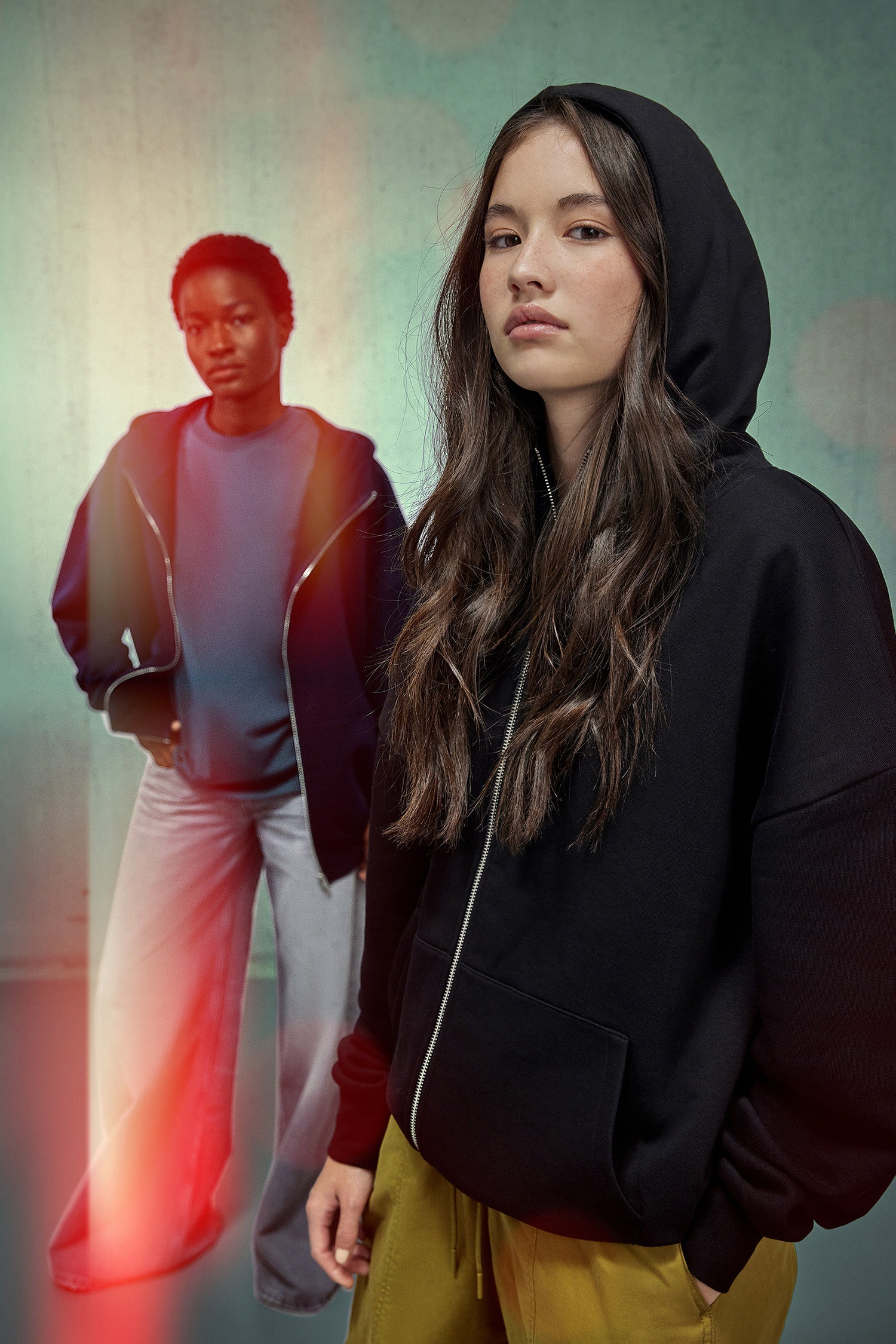 Organic Unisex Oversized Zip Hoodie (B&C)