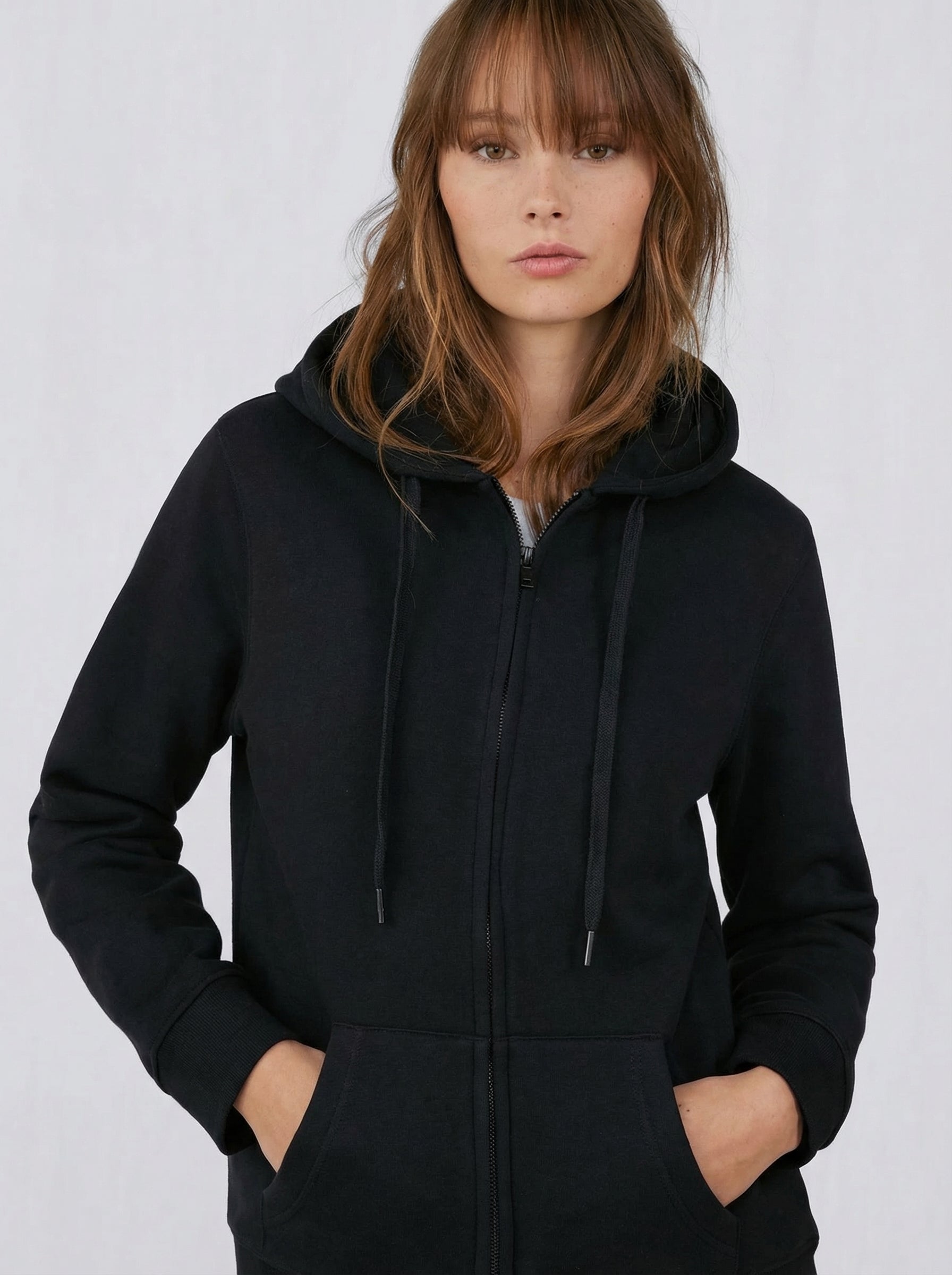 Landeshauptstadt Wiesbaden Ausbildungsleitung Women Organic Regular Zip Hoodie (B&C)