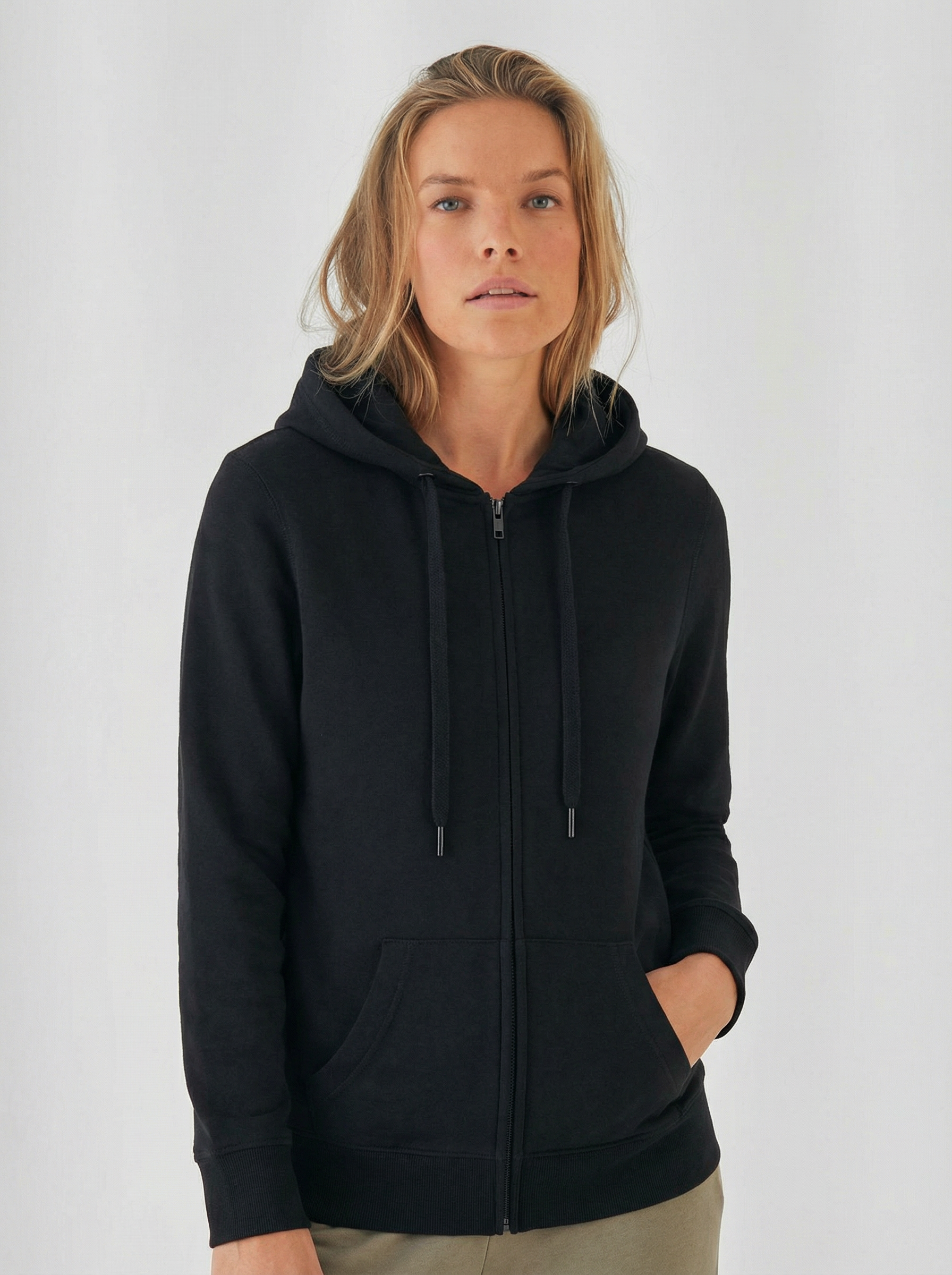 Landeshauptstadt Wiesbaden Ausbildungsleitung Women Organic Regular Zip Hoodie (B&C)