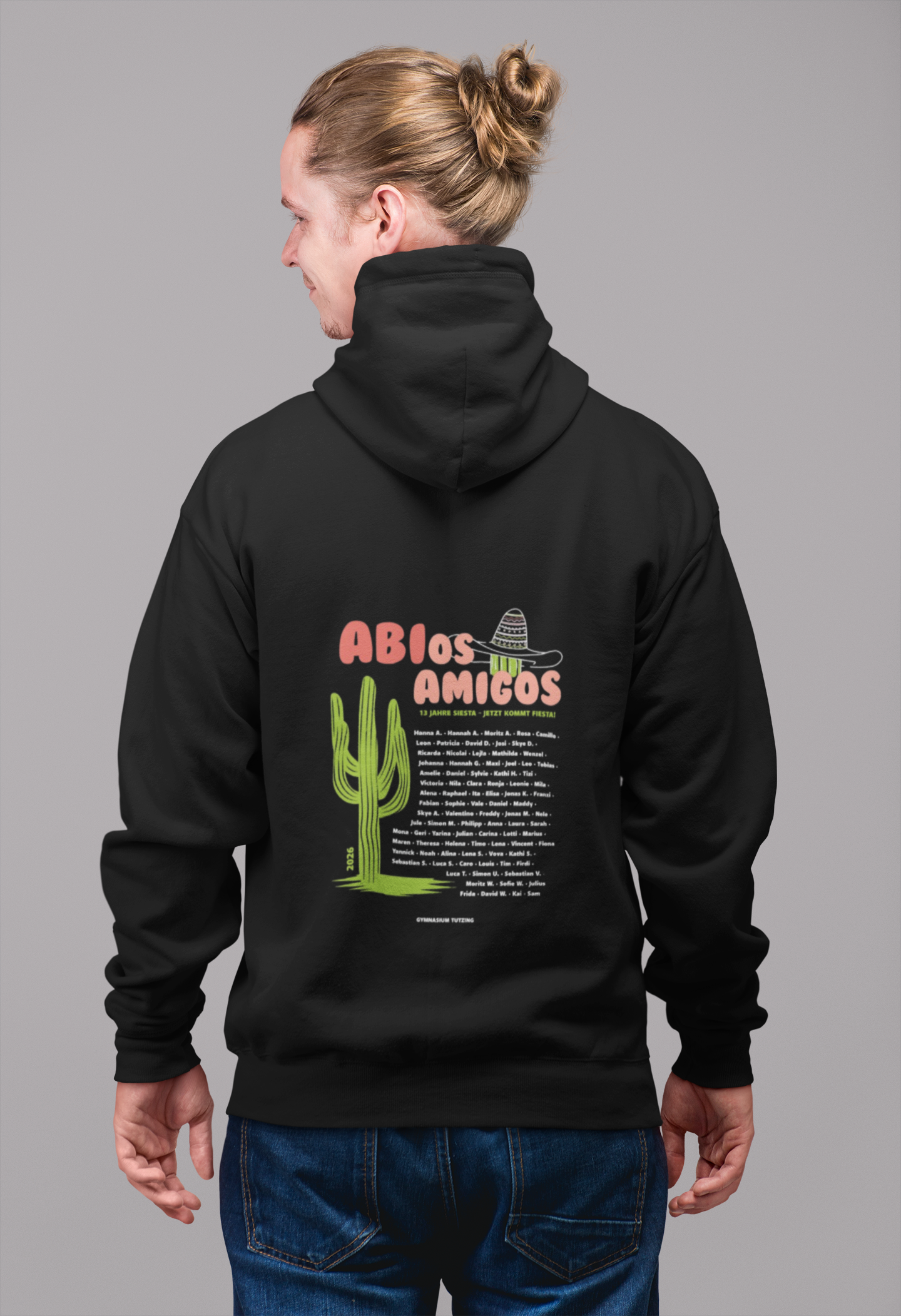 GMT Tutzing AK 26 Organic Regular Zip Hoodie (B&C)