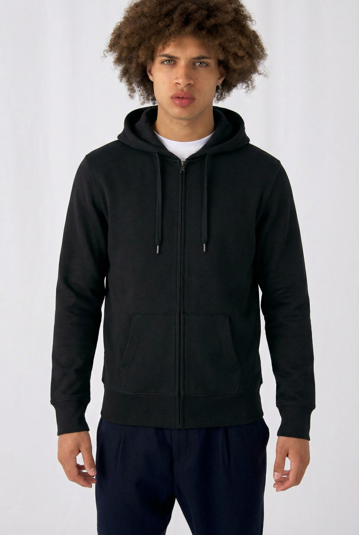 Biofrontera 26-001 (Samples - Unbedruckt) Organic Regular Zip Hoodie