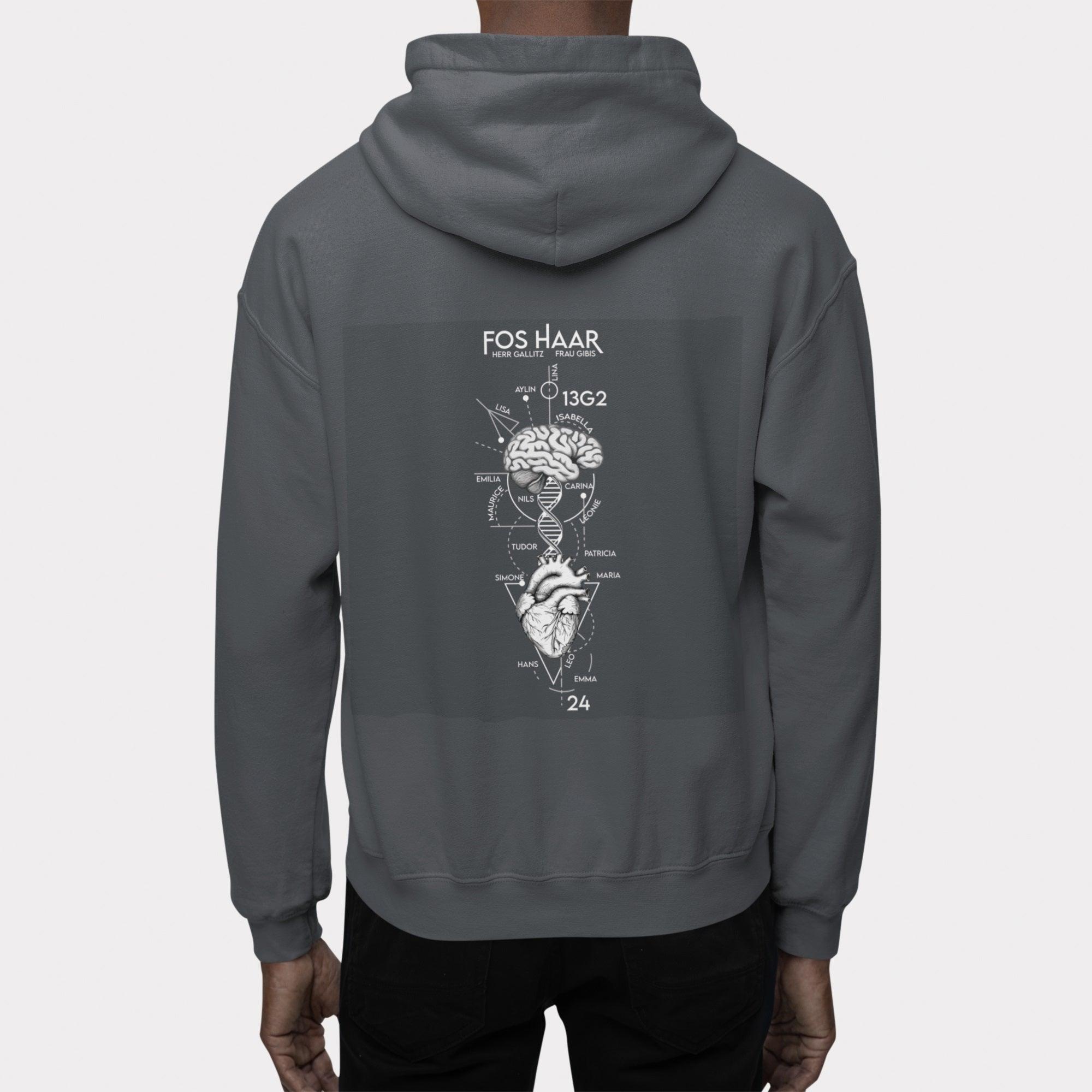 FOS Haar AK Organic Regular Hoodie (280GSM)