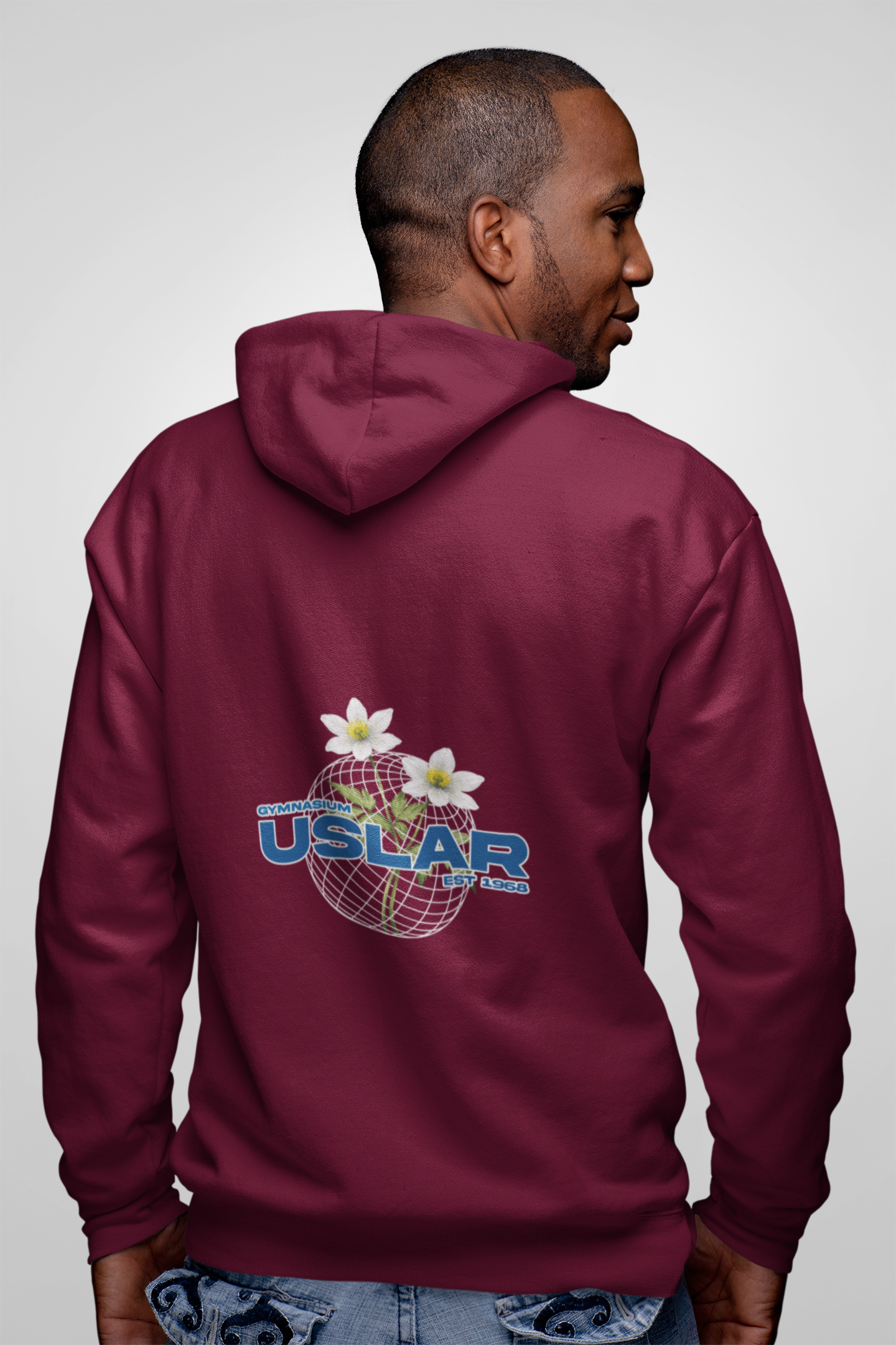 GMU Uslar Organic Regular Zip Hoodie (B&C)