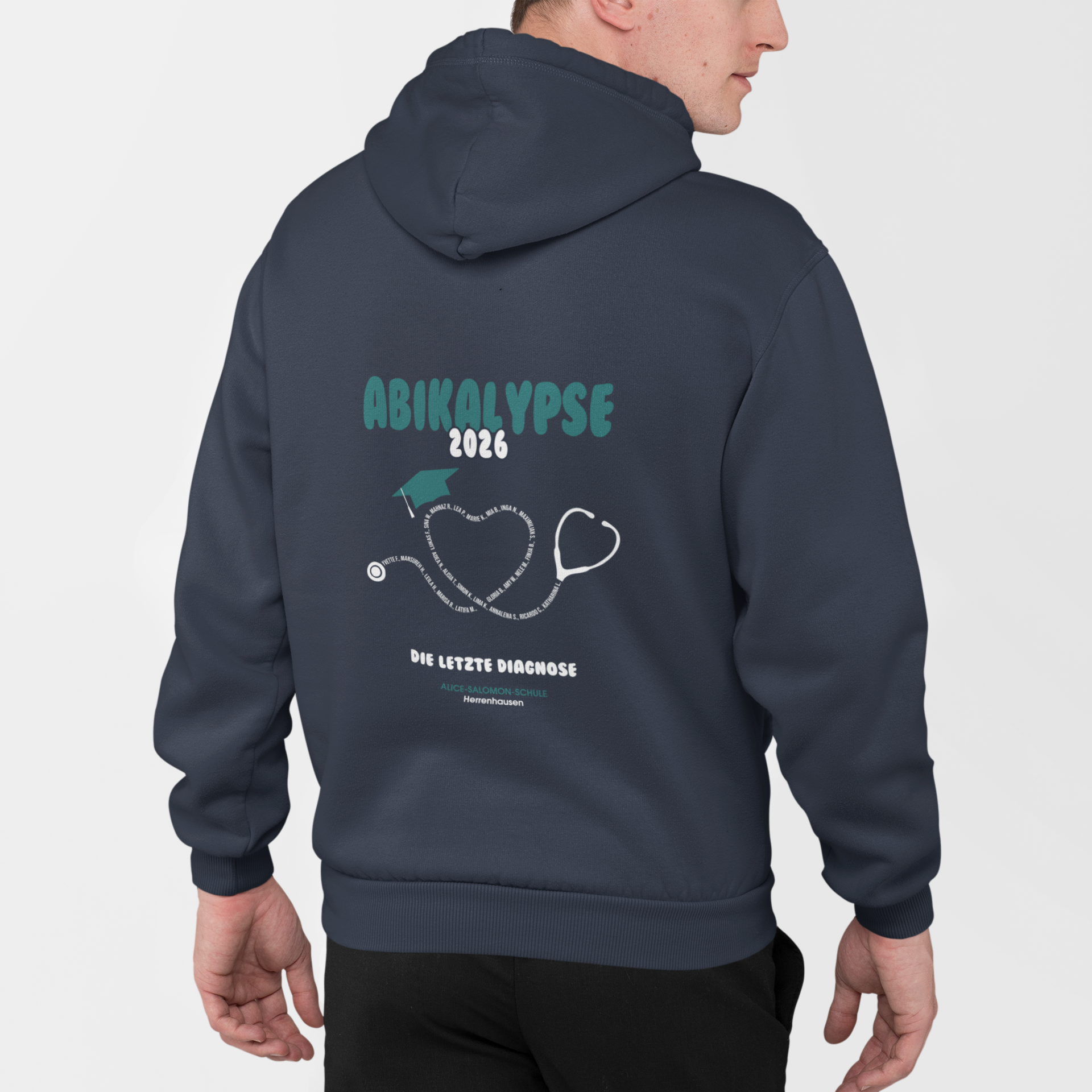 ASS Herrenhausen AK26 Organic Regular Zip Hoodie (B&C)