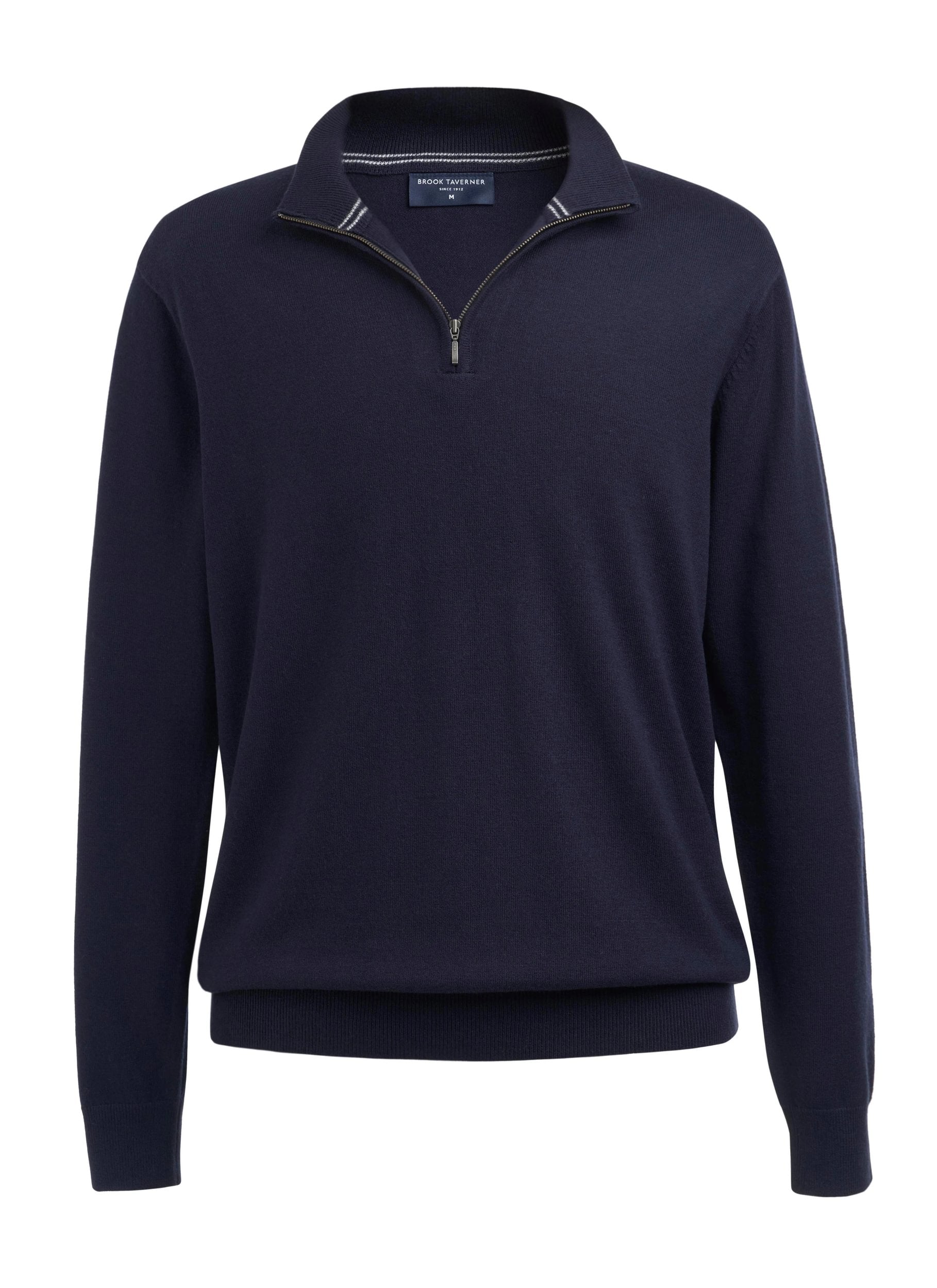 Premium Half Zip Pullover aus Merino Wolle (Brook Taverner)