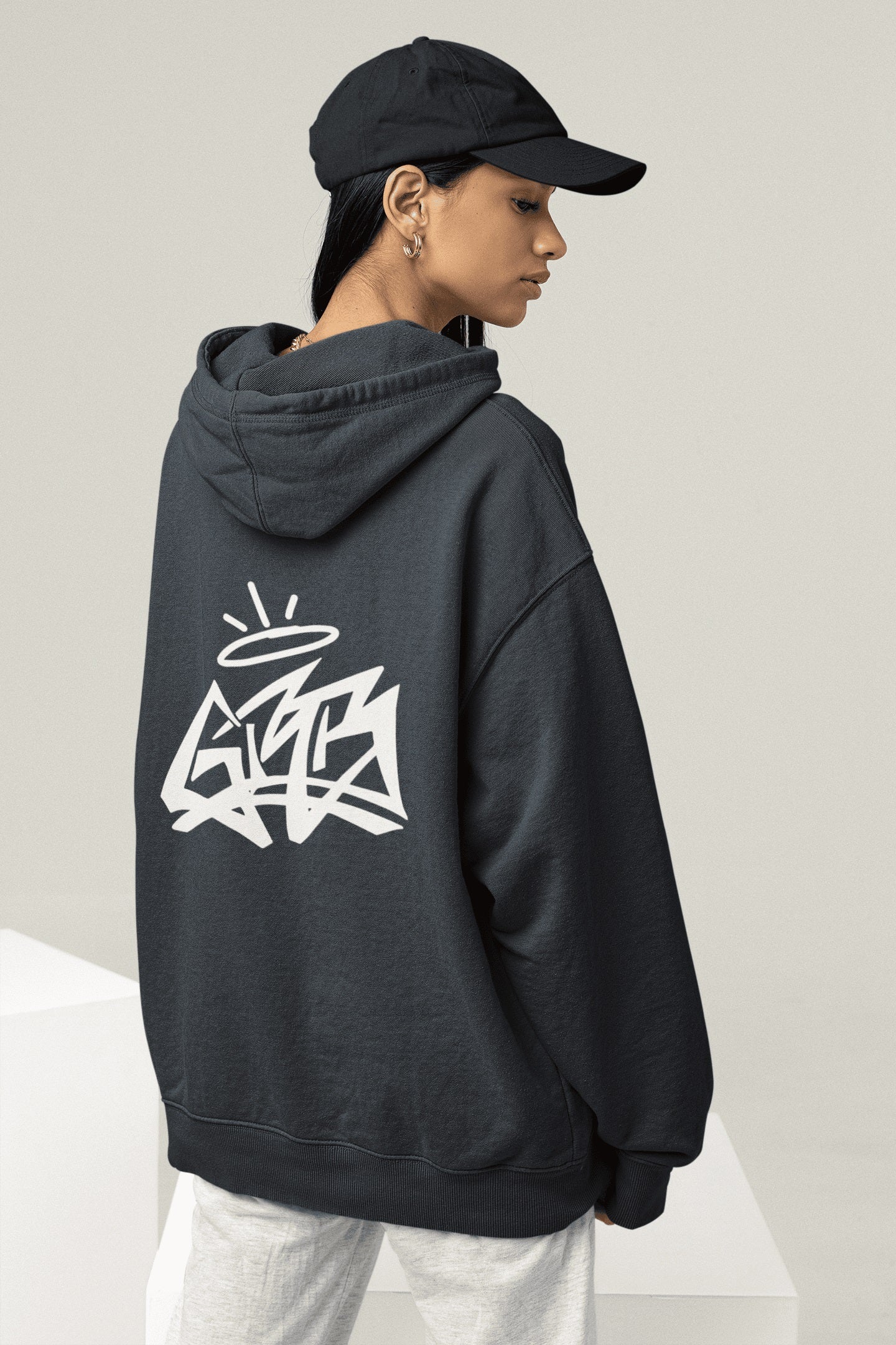 GRB Frankfurt V1 Organic Heavy Oversized Hoodie (350GSM)