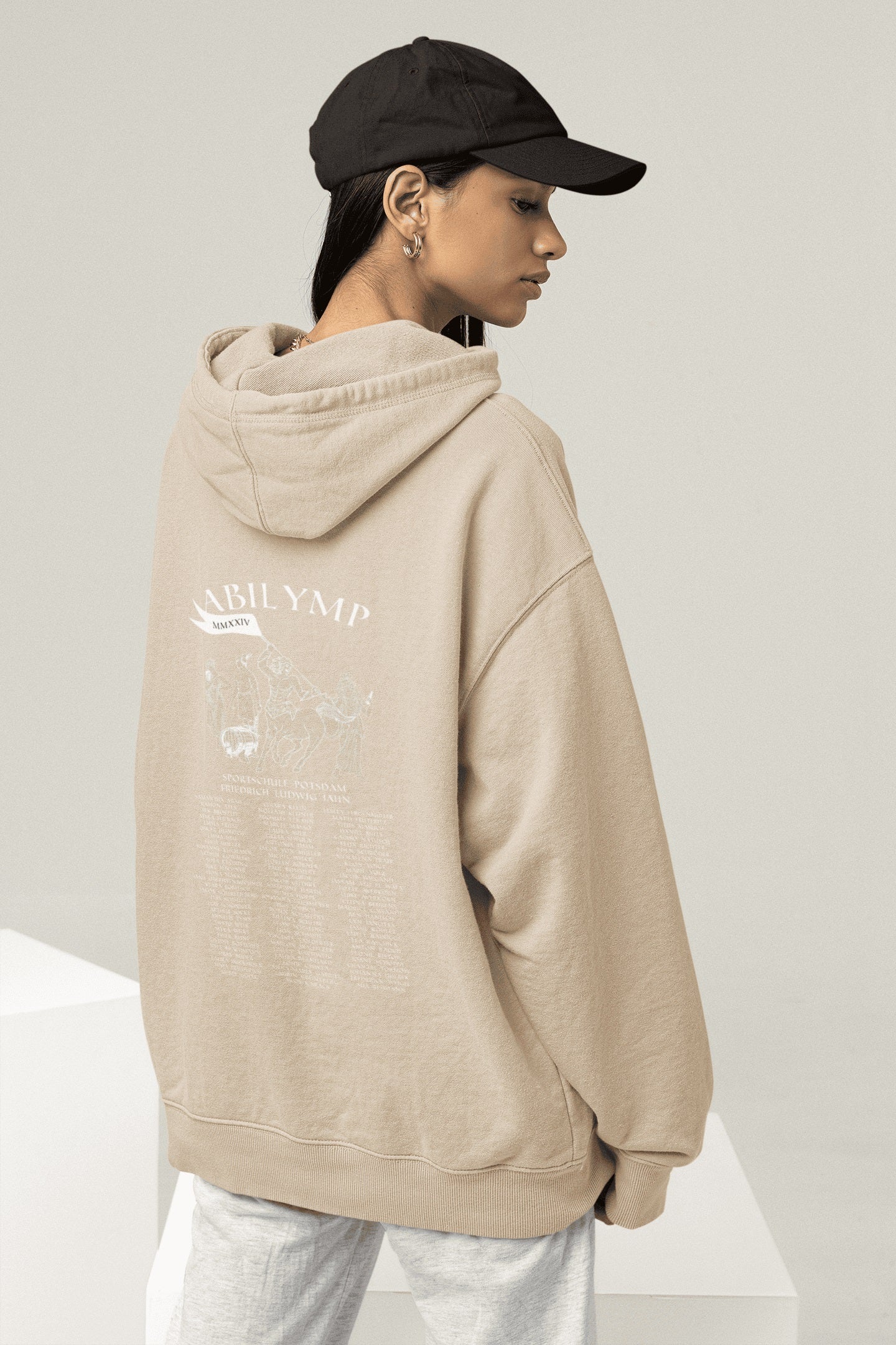 FLJ Potsdam Organic Heavy Oversized Hoodie (350GSM)