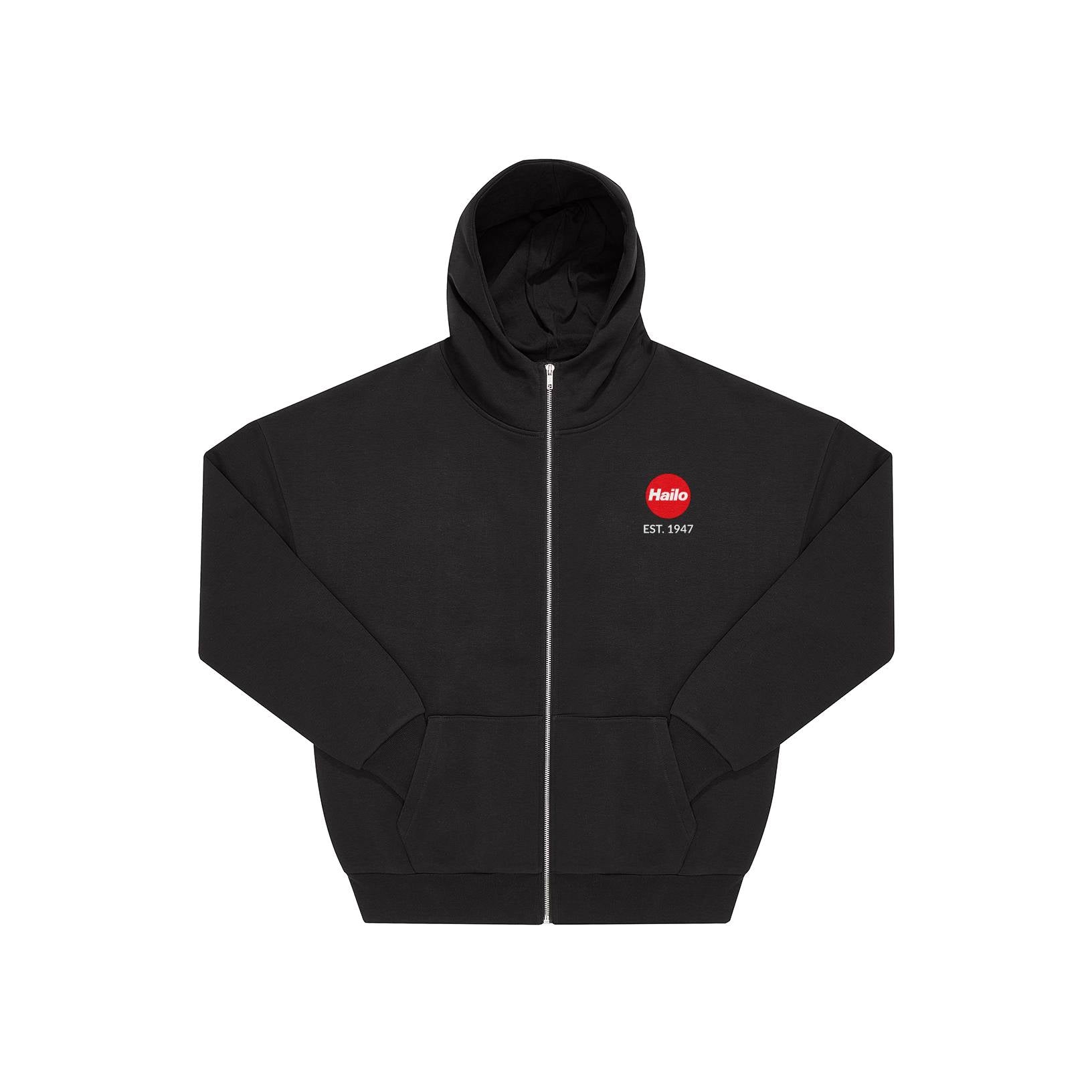 Hailo Haiger B2B Organic Oversized Zip Hoodie