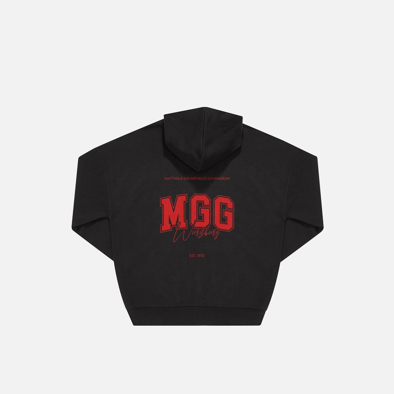 MGG Würzburg Organic Oversized Zip Hoodie