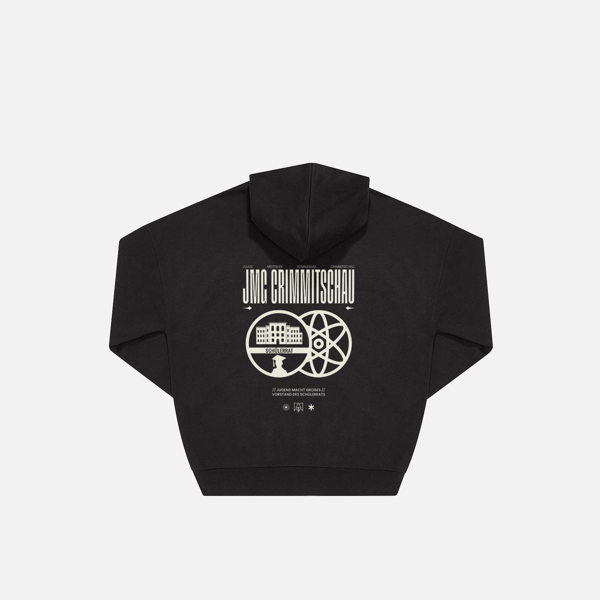 JMG-Crimmitschau SK26-001  Organic Oversized Zip Hoodie