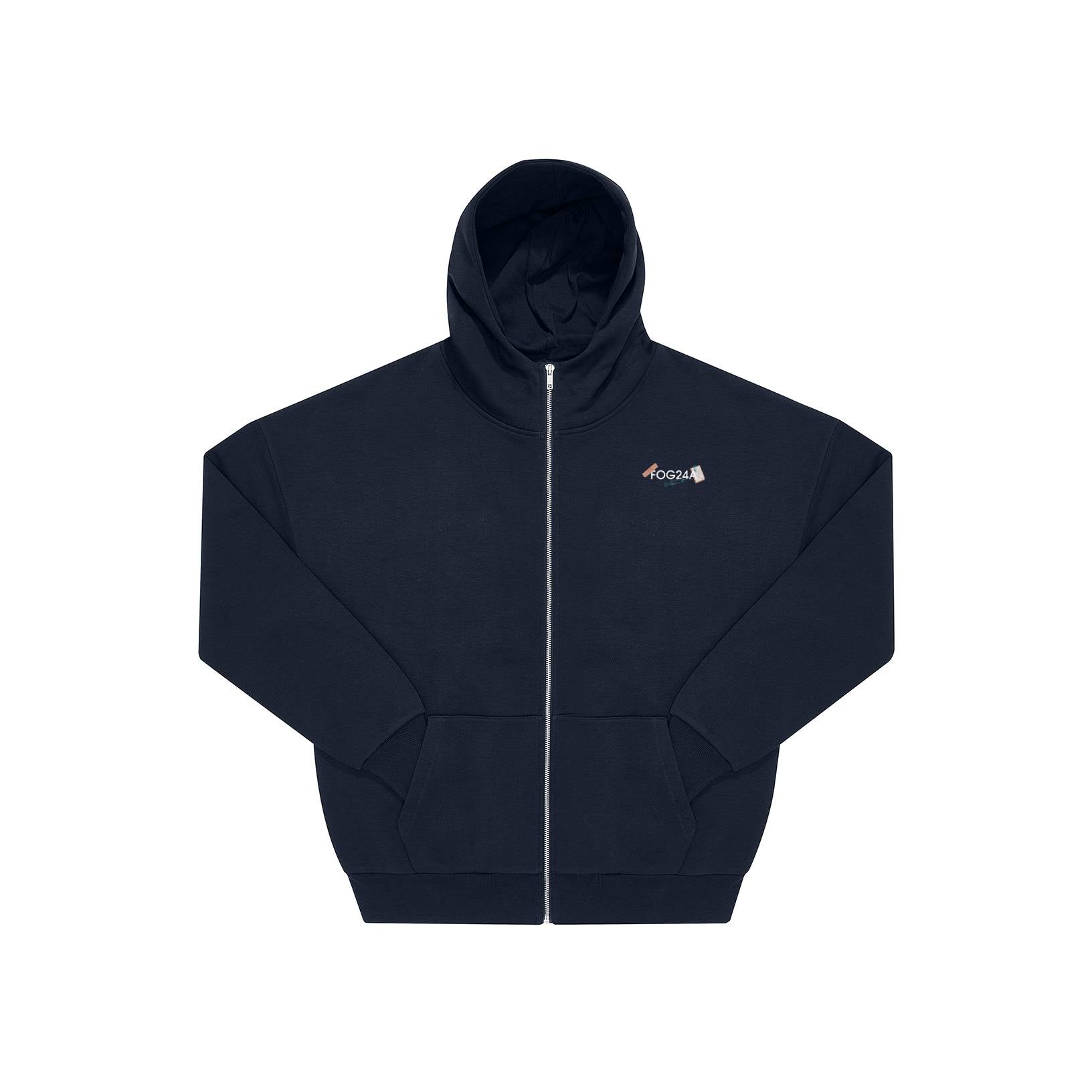 ASS Herrenhausen AK26 Organic Oversized Zip Hoodie (B&C)