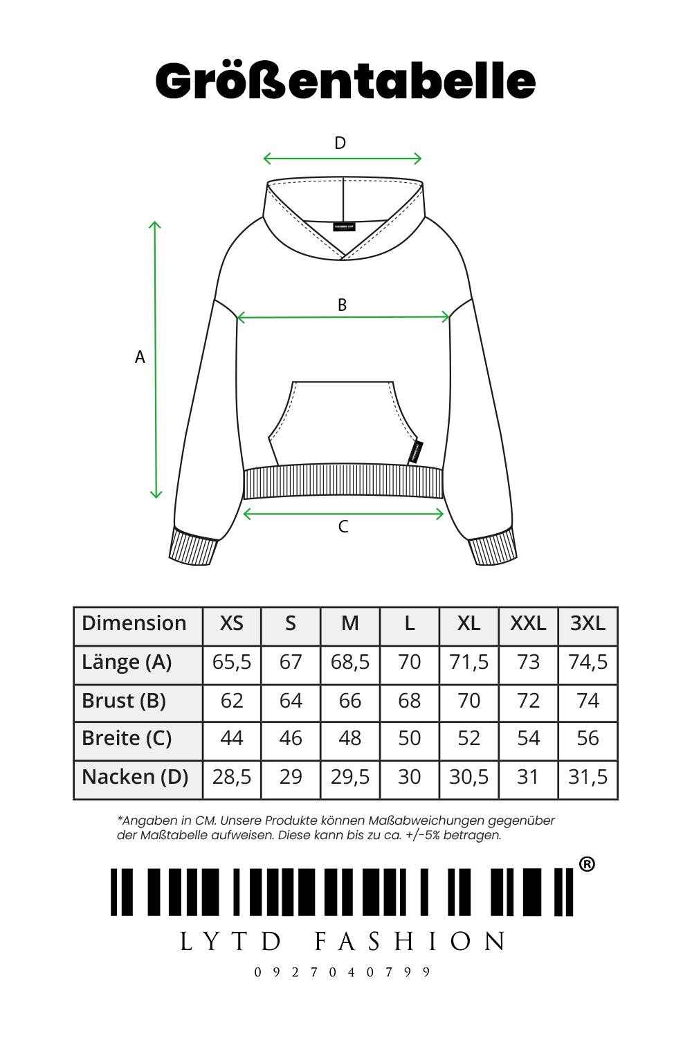 IGS Wiesbaden AK Organic Extra Heavy Oversized Dropshoulder Hoodie (Portugal)