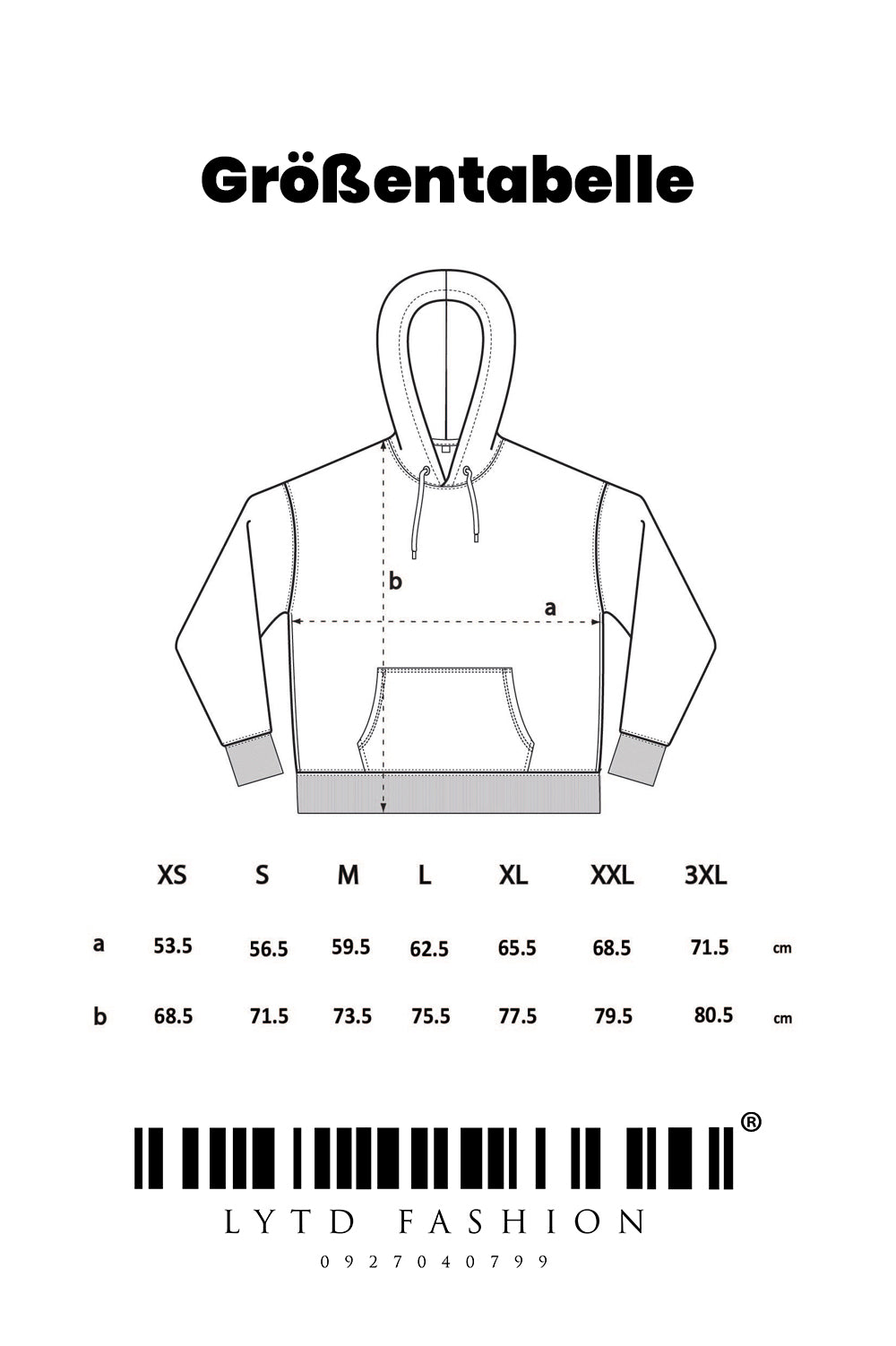 GRB Frankfurt V2 Organic Heavy Oversized Hoodie (350GSM)