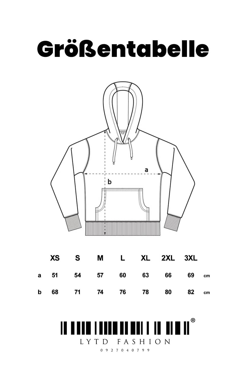 SGS Ulm Organic Regular Hoodie (280GSM)