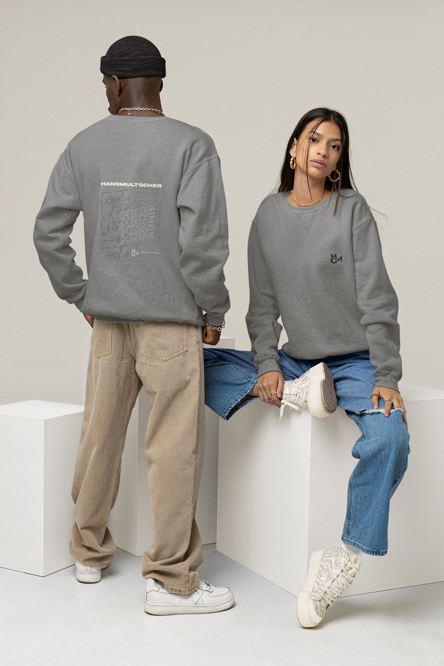 HMG Leutkirch SK3 Organic Fair Regular Sweatshirt (B&C)