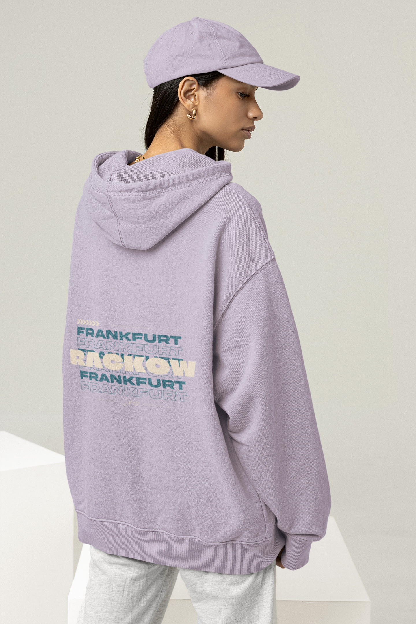 RAC Frankfurt SK25 Organic Oversized Hoodie (Neutral)