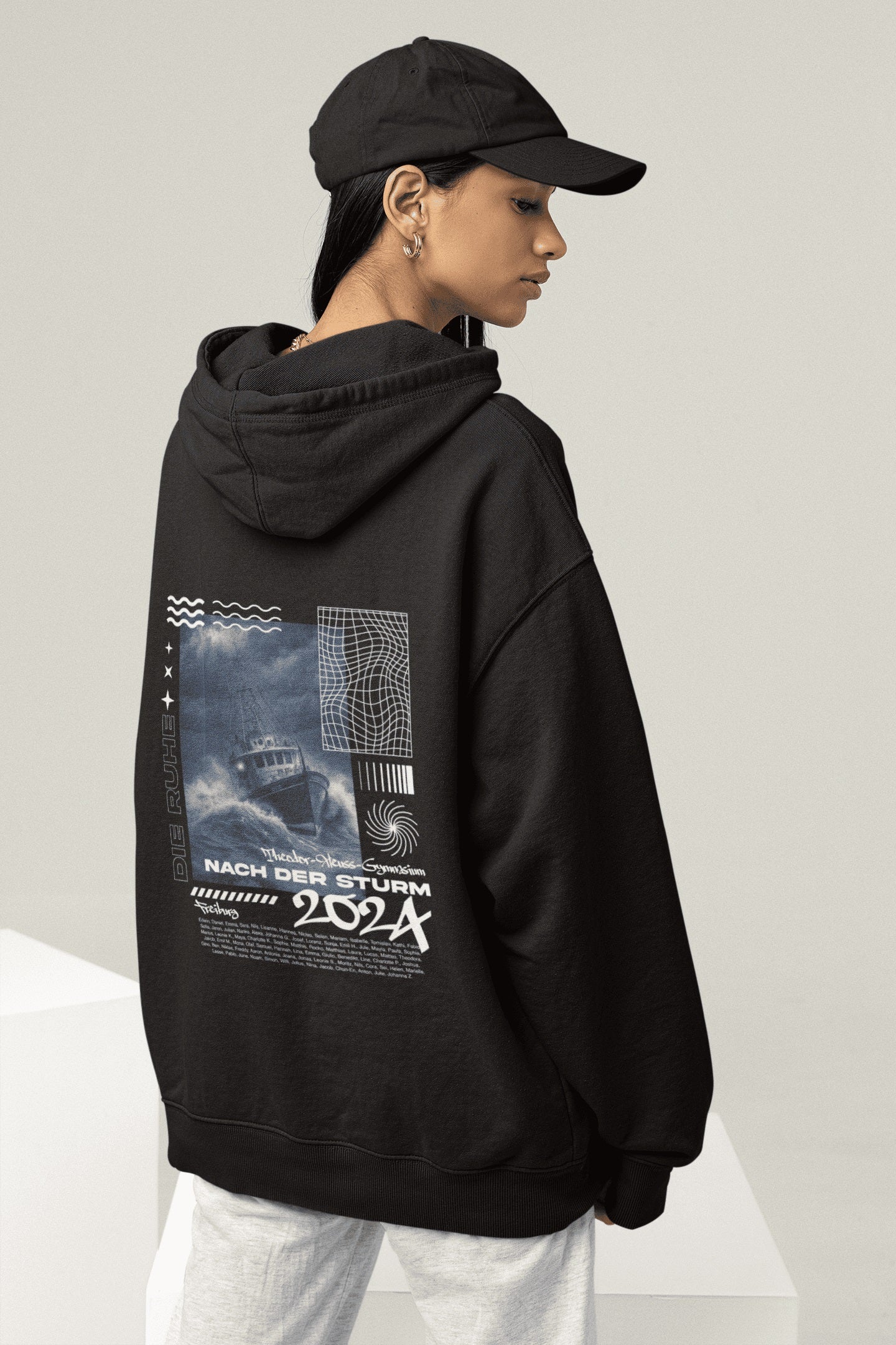 THG Freiburg Organic Extra Heavy Oversized Dropshoulder Hoodie (Portugal)