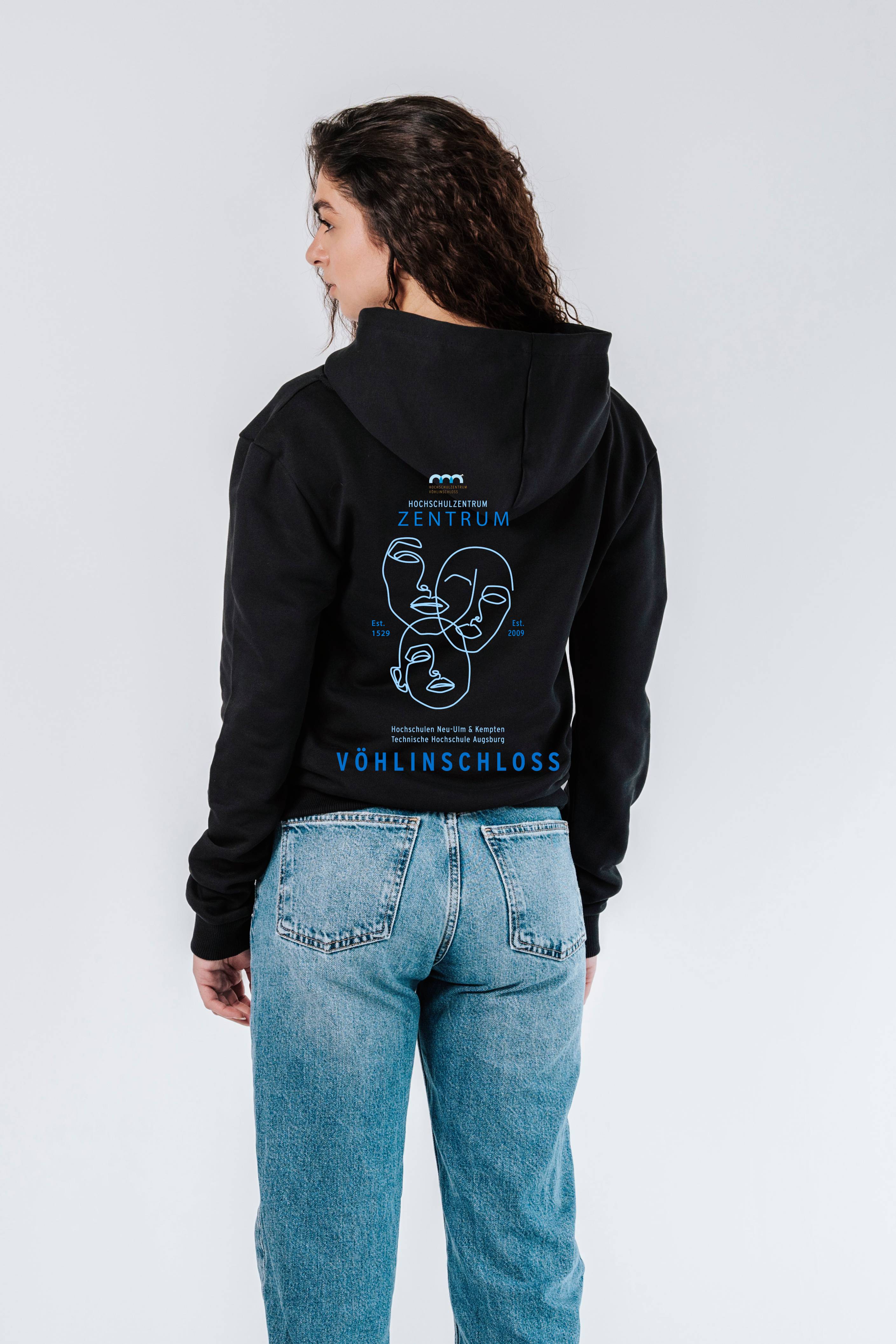 HSZ Vöhlinschloss 2025 Blue Print Organic Regular Hoodie (LYTD)