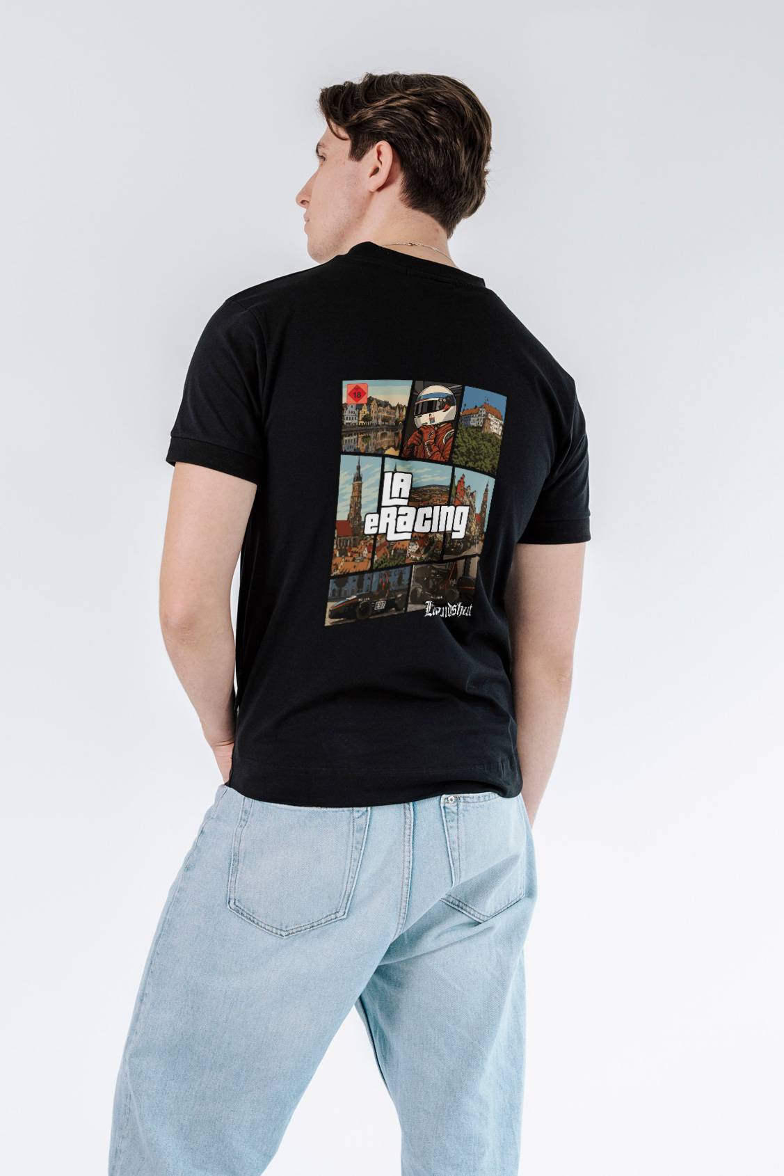 V1 LA-eRacing-e.V.-Landshut-2026-004 Organic Heavy Regular T-Shirt (LYTD)