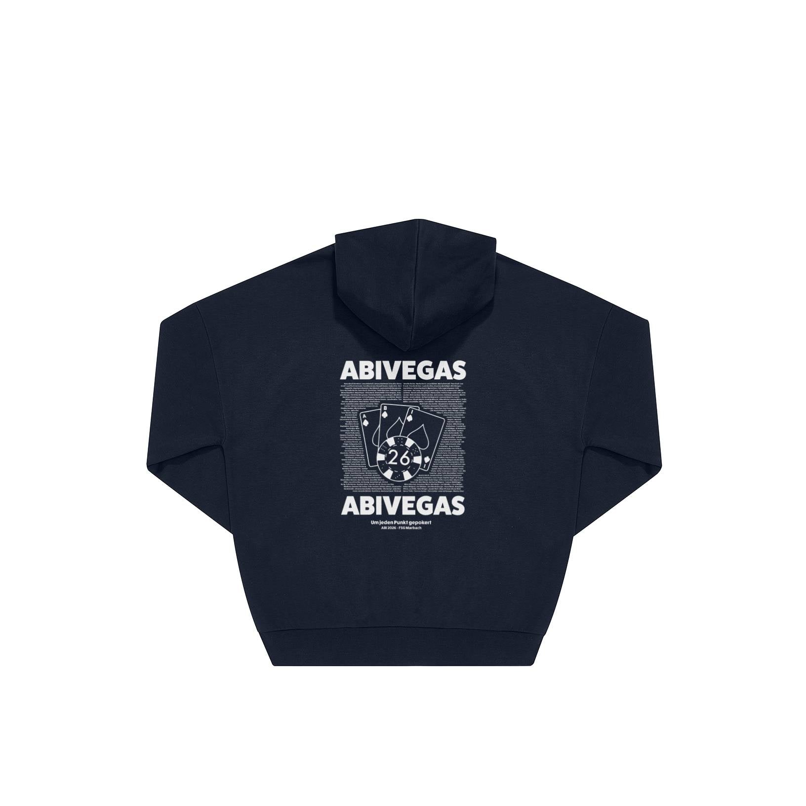 FSG Marbach ABI26 Organic Oversized Zip Hoodie (B&C)