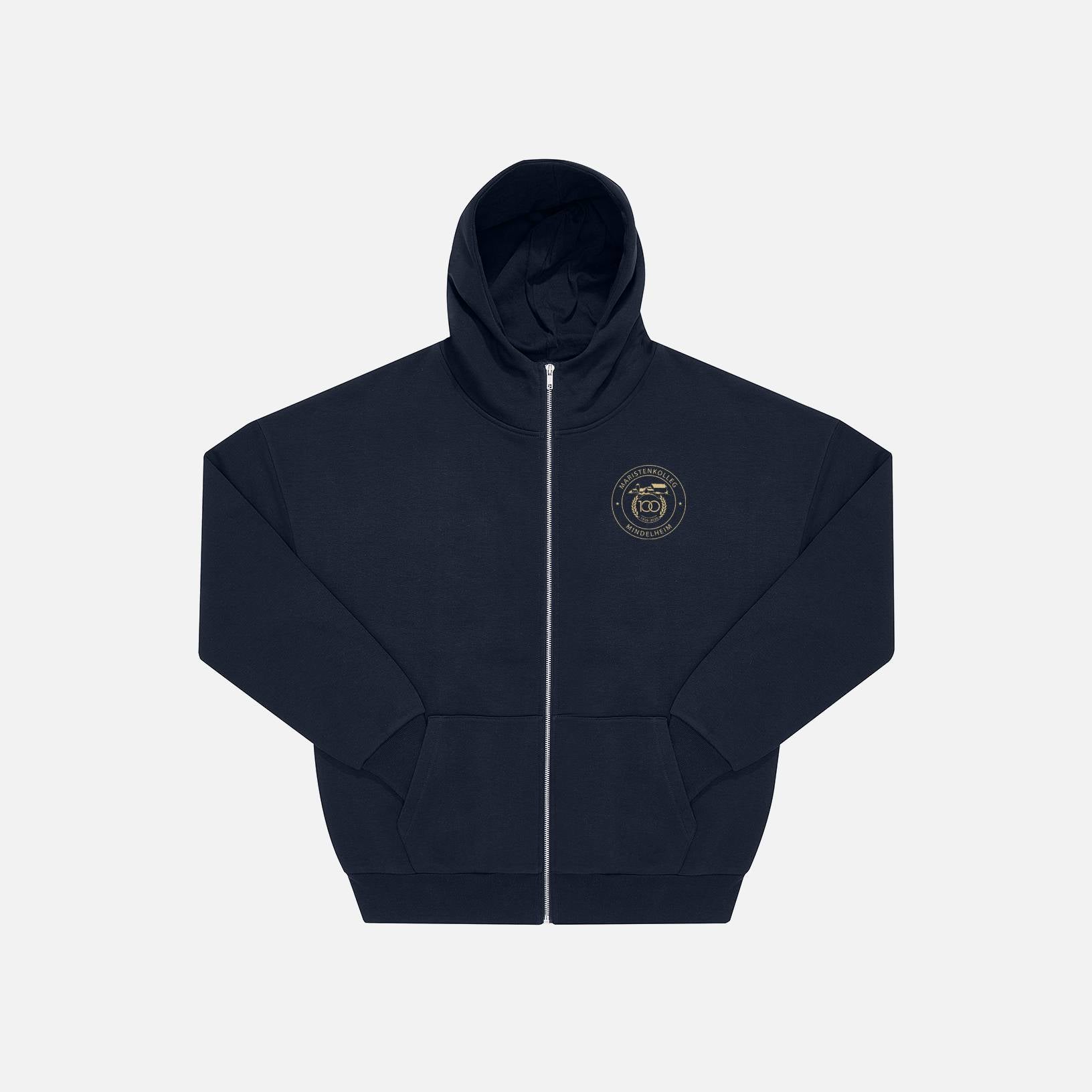 MKM Mindelheim Organic Oversized Zip Hoodie (B&C)
