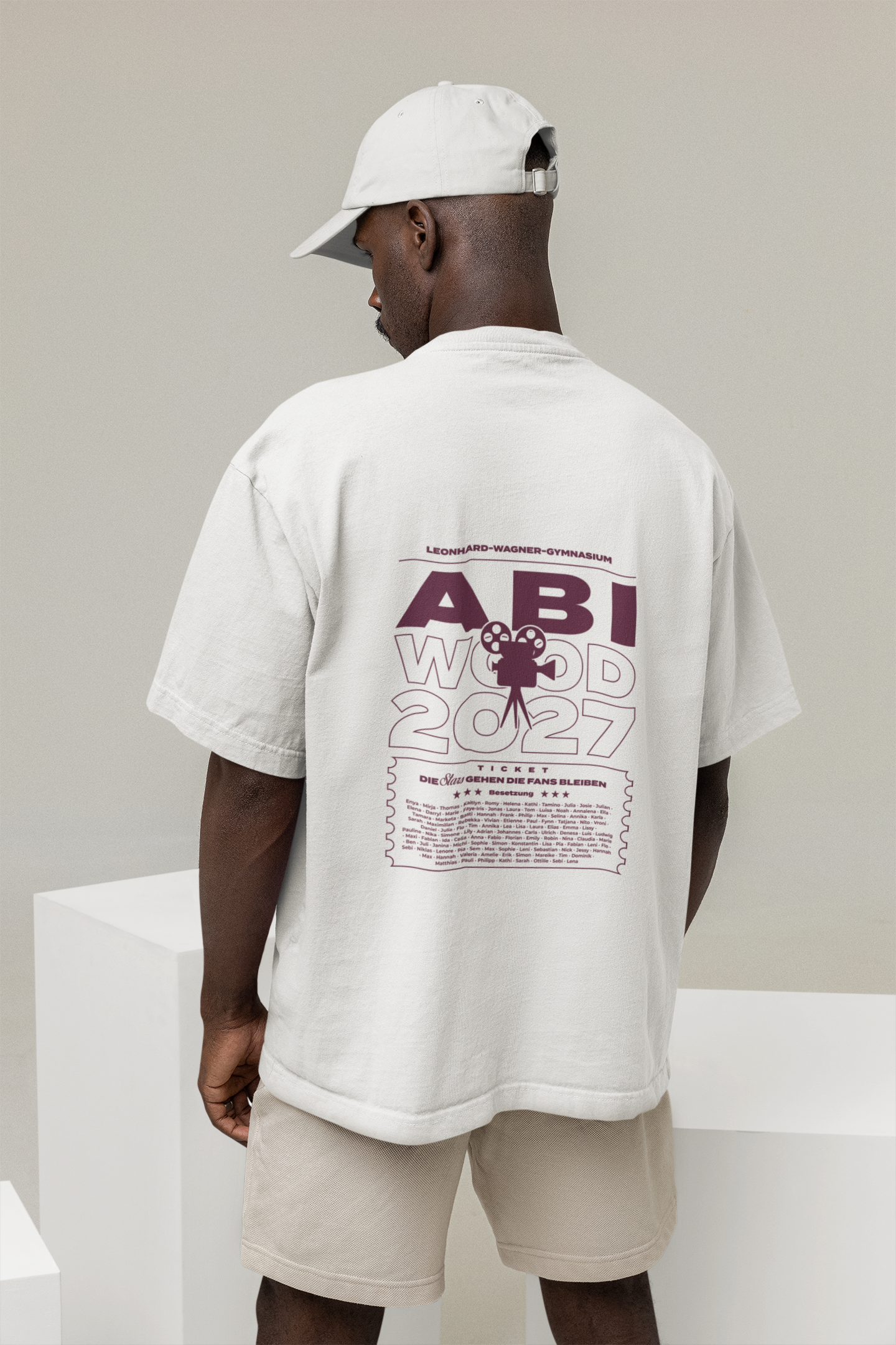 LWG Schwabmünchen ABI27 Organic Oversized T-Shirt (B&C)