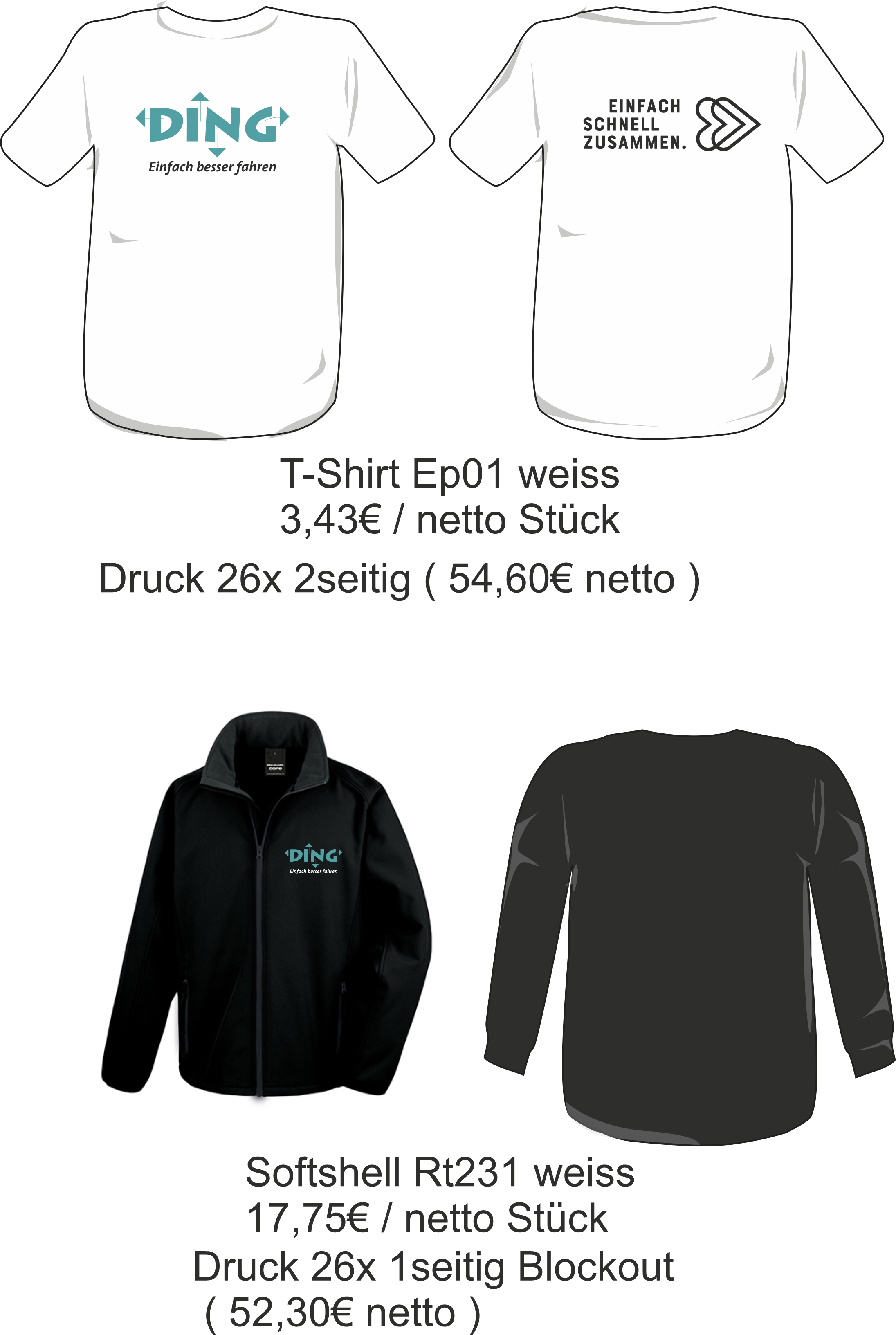 DING 26-001 (B&C E150) Organic Regular T-Shirt