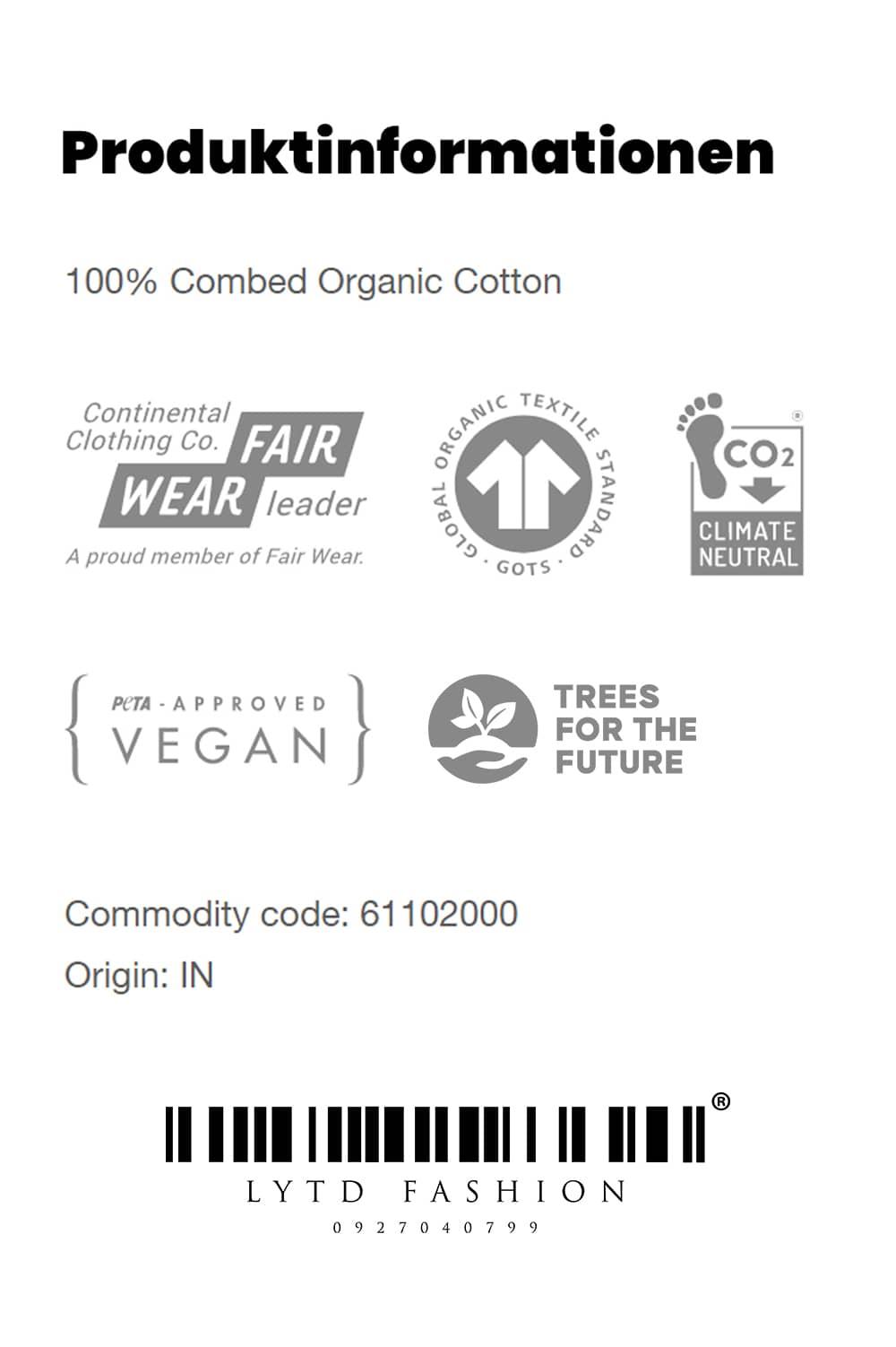 BSZ Dresden Organic Regular Hoodie (280GSM)