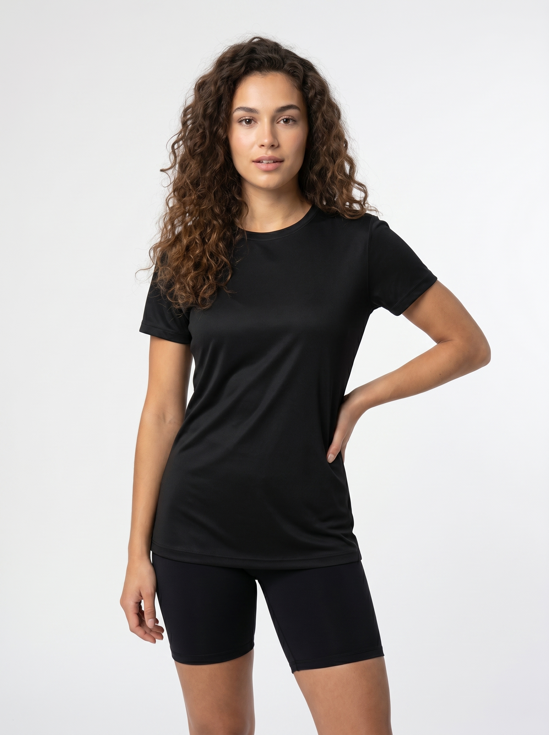 Women Recycled Performance T-Shirt (Neutral)