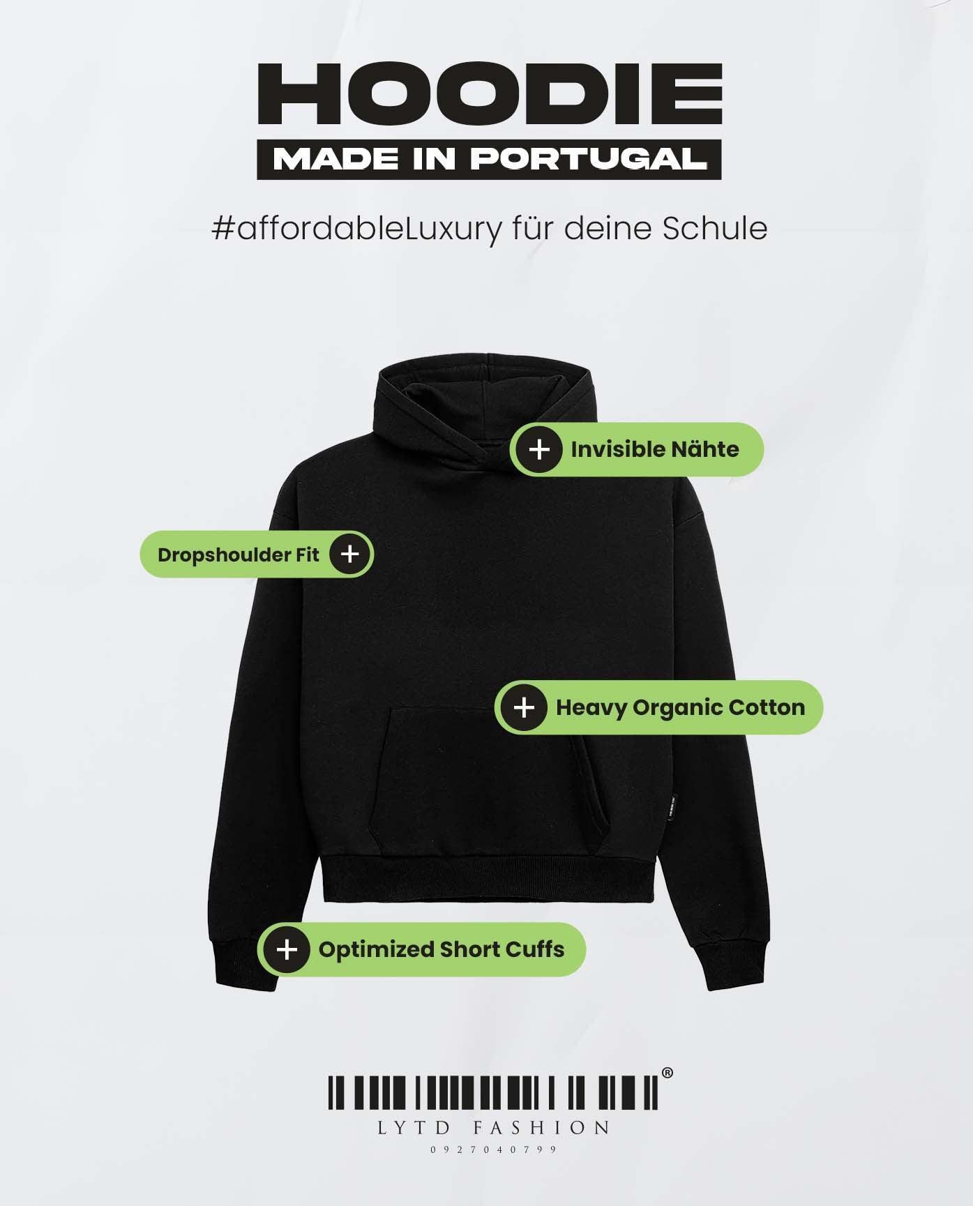 Züblin 26-001 Organic Extra Heavy Oversized Hoodie (LYTD)