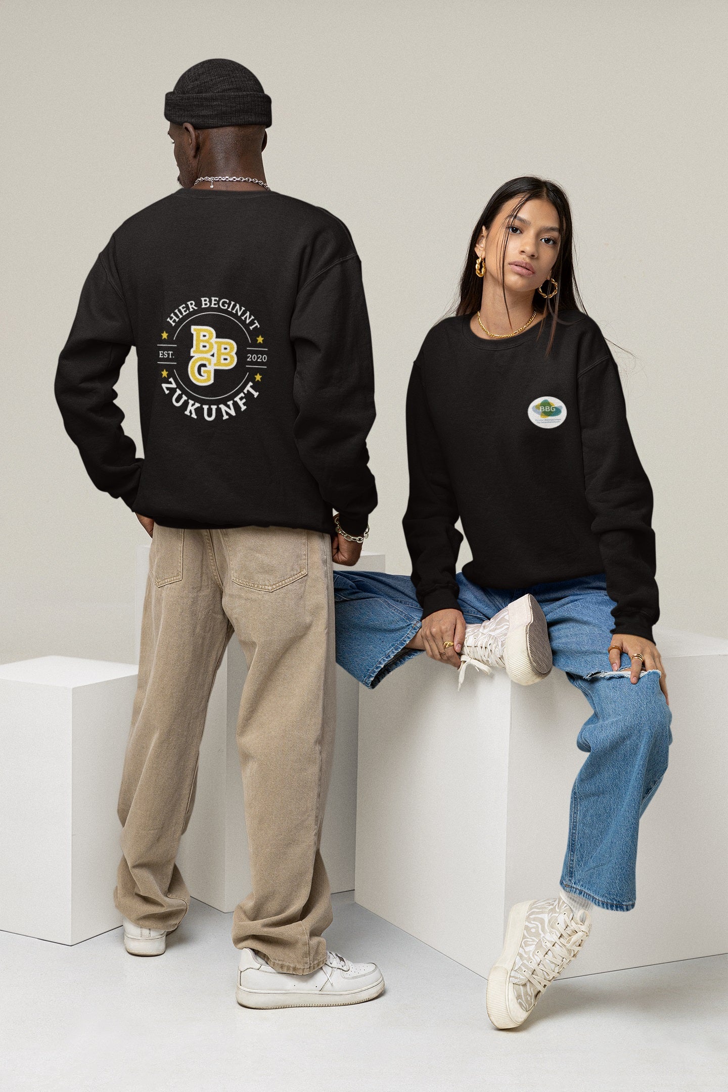 BBG Berlin V1 Organic Fair Regular Sweatshirt (B&C)