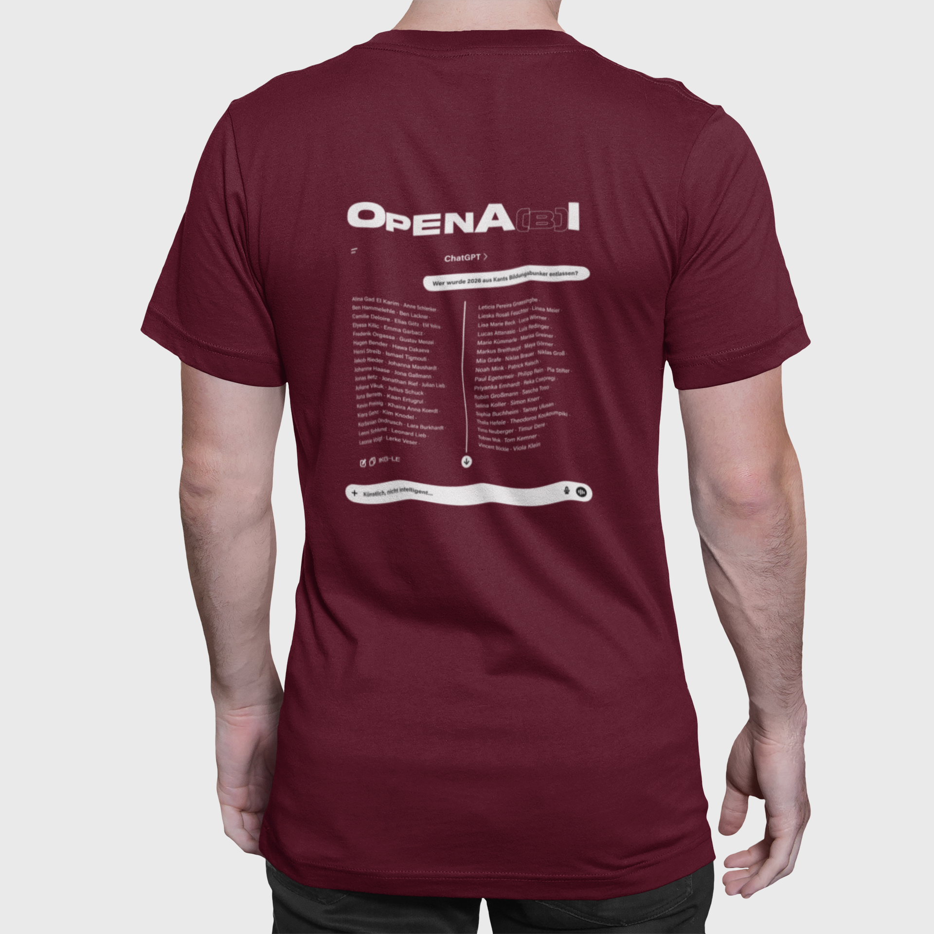 IKG Leinfelden Echterdingen Abi26 Organic Regular T-Shirt (B&C)