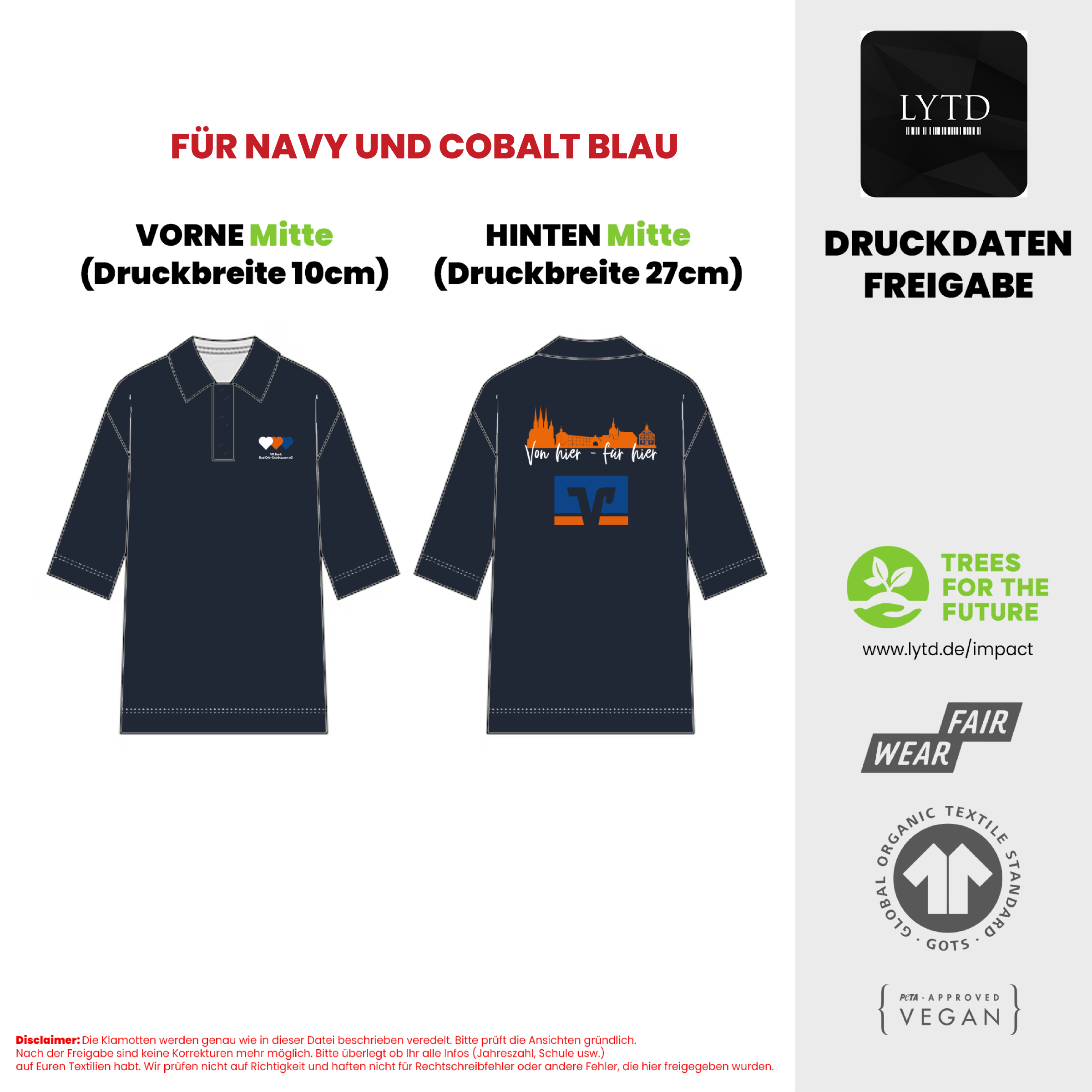 Volksbank Bad Orb Gelnhausen 26-002 Organic Fair Regular Polo Shirt