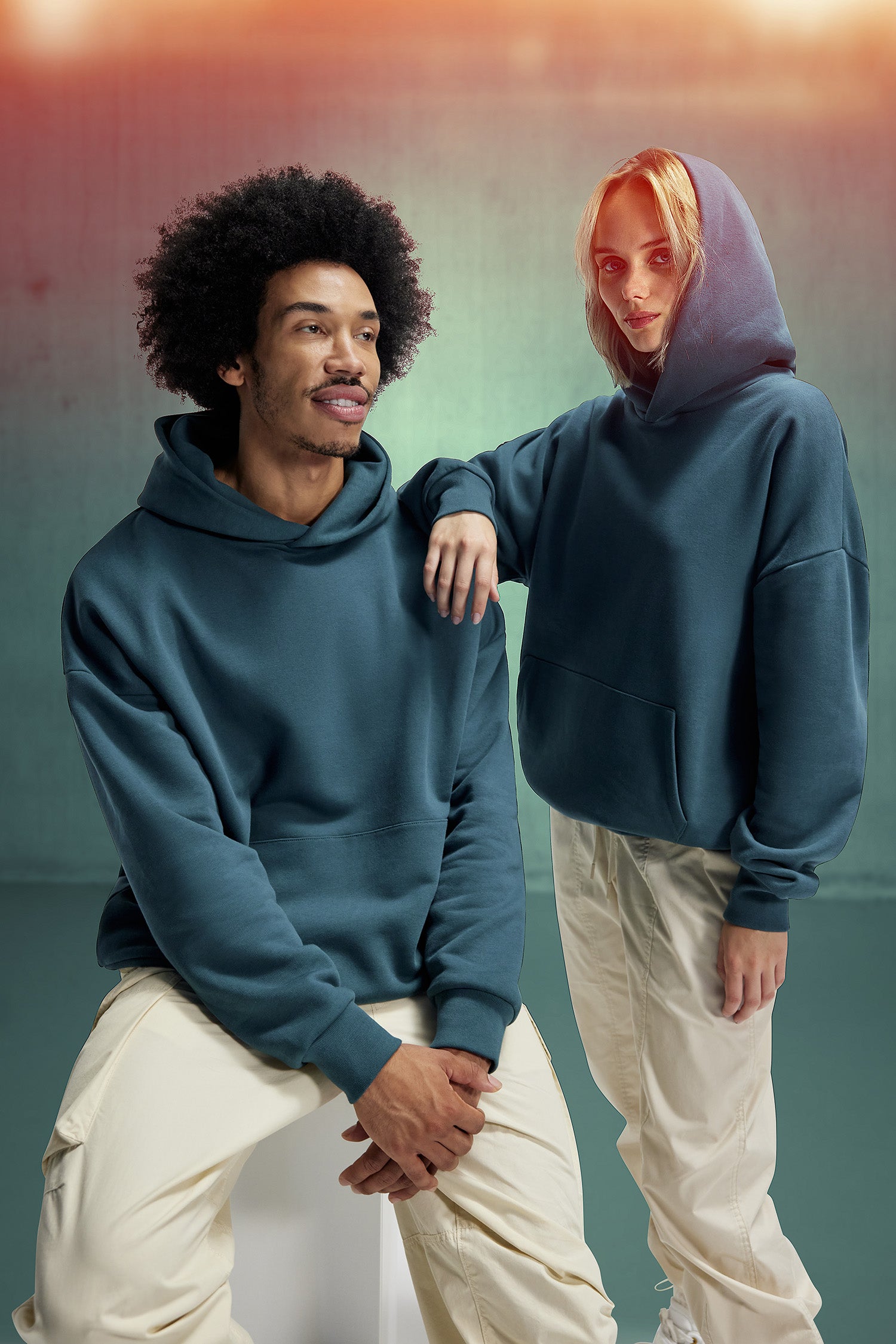 Organic Unisex Oversized Hoodie (B&C)