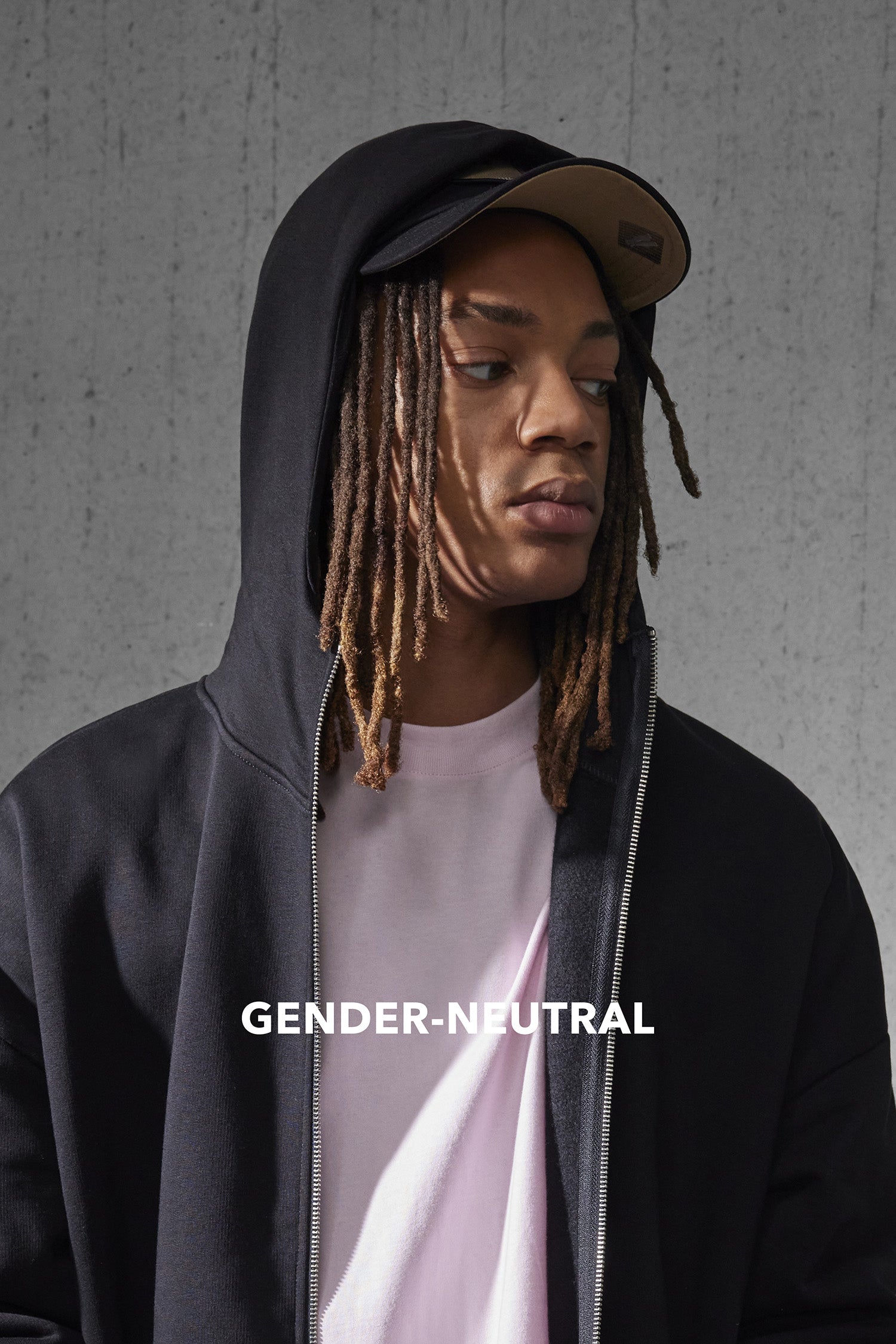Organic Unisex Oversized Zip Hoodie (B&C)