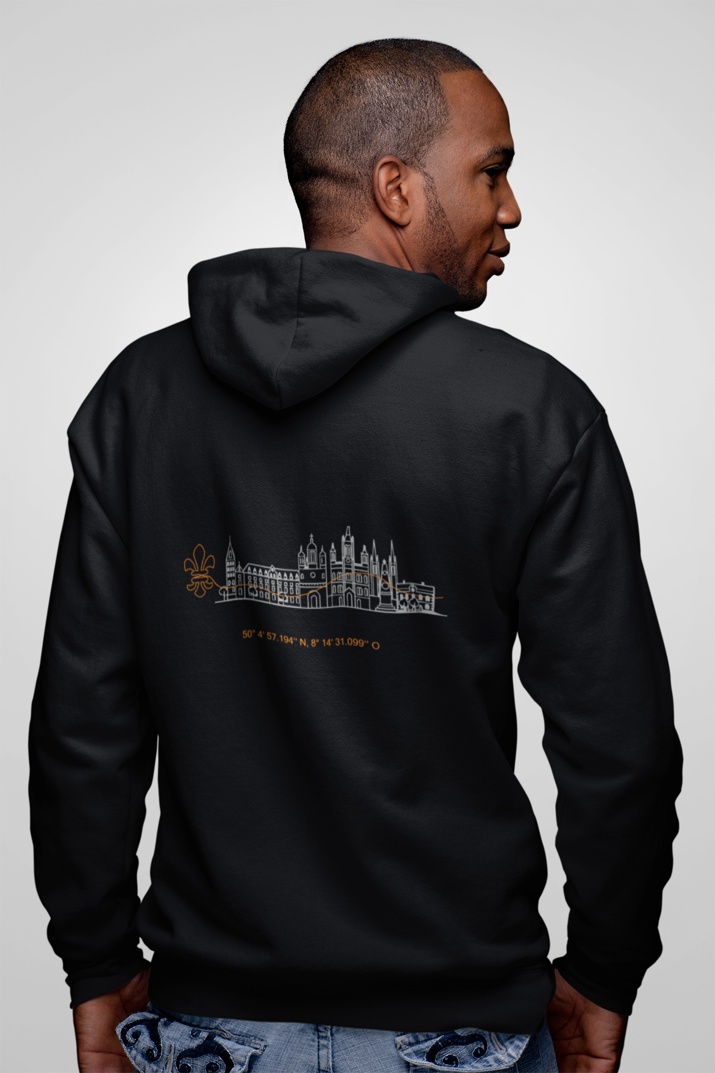Landeshauptstadt Wiesbaden Ausbildungsleitung Organic Regular Zip Hoodie (B&C)